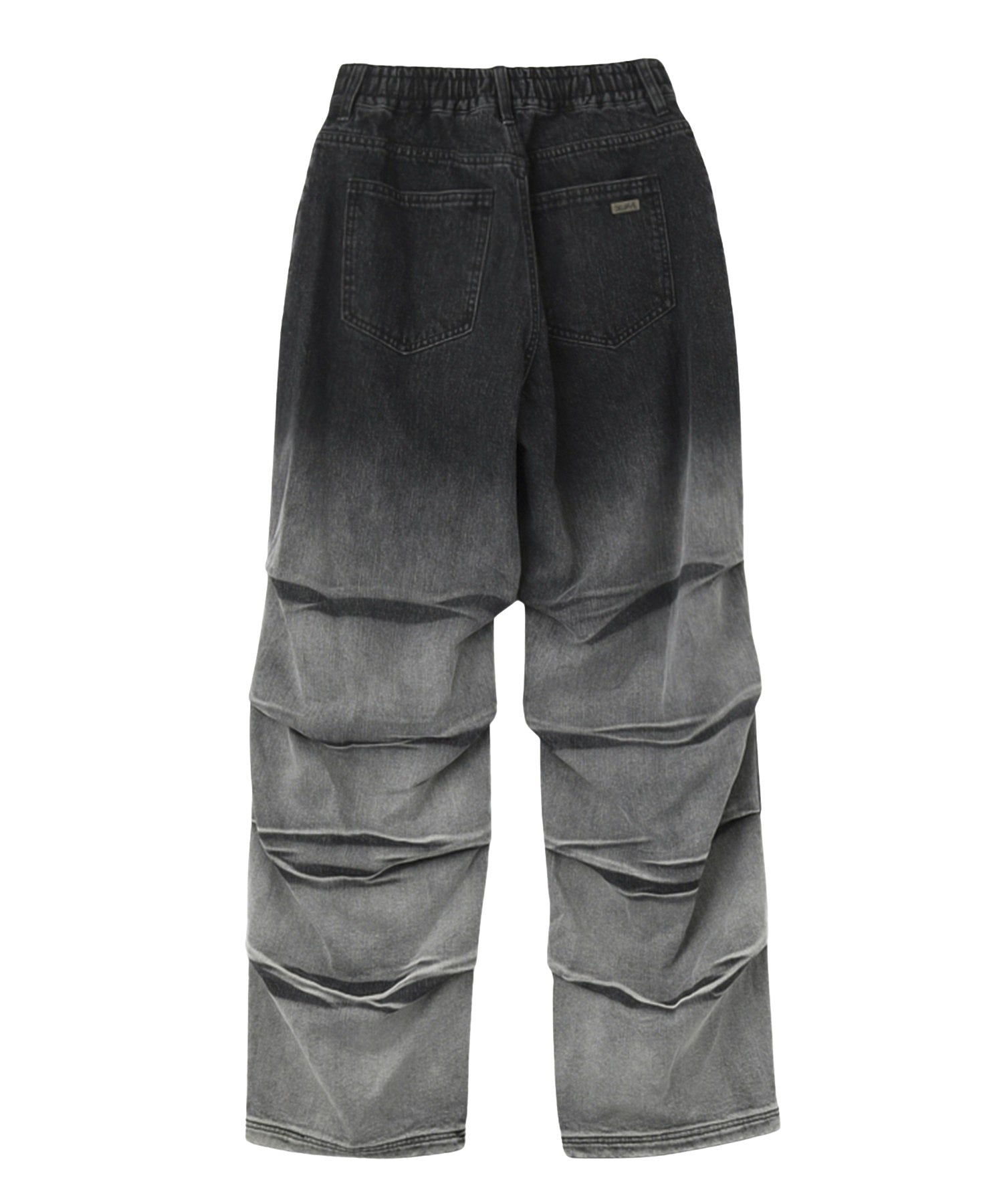 GRADIENT DENIM EASY PANTS