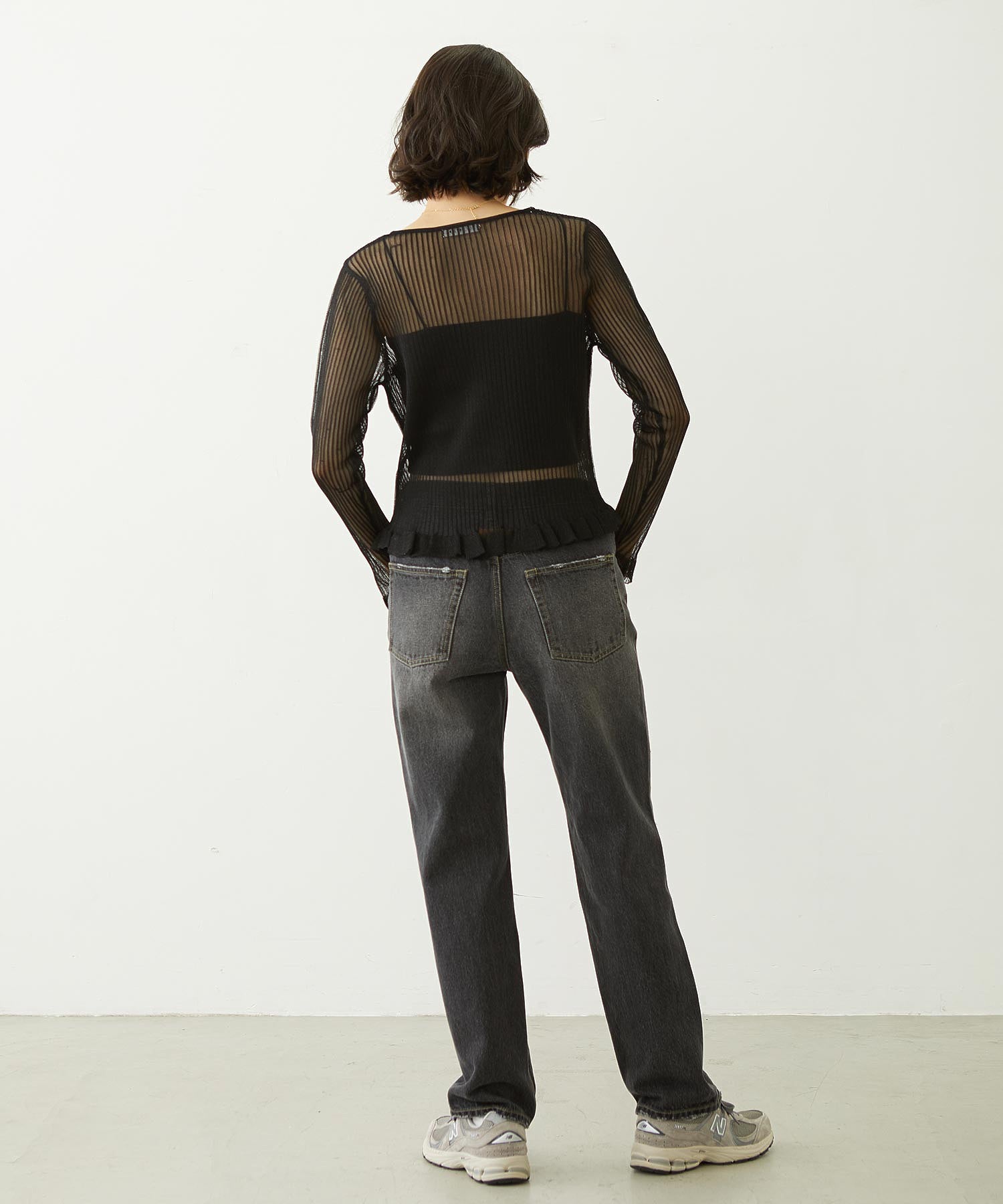 2-PIECE SHEER CARDIGAN