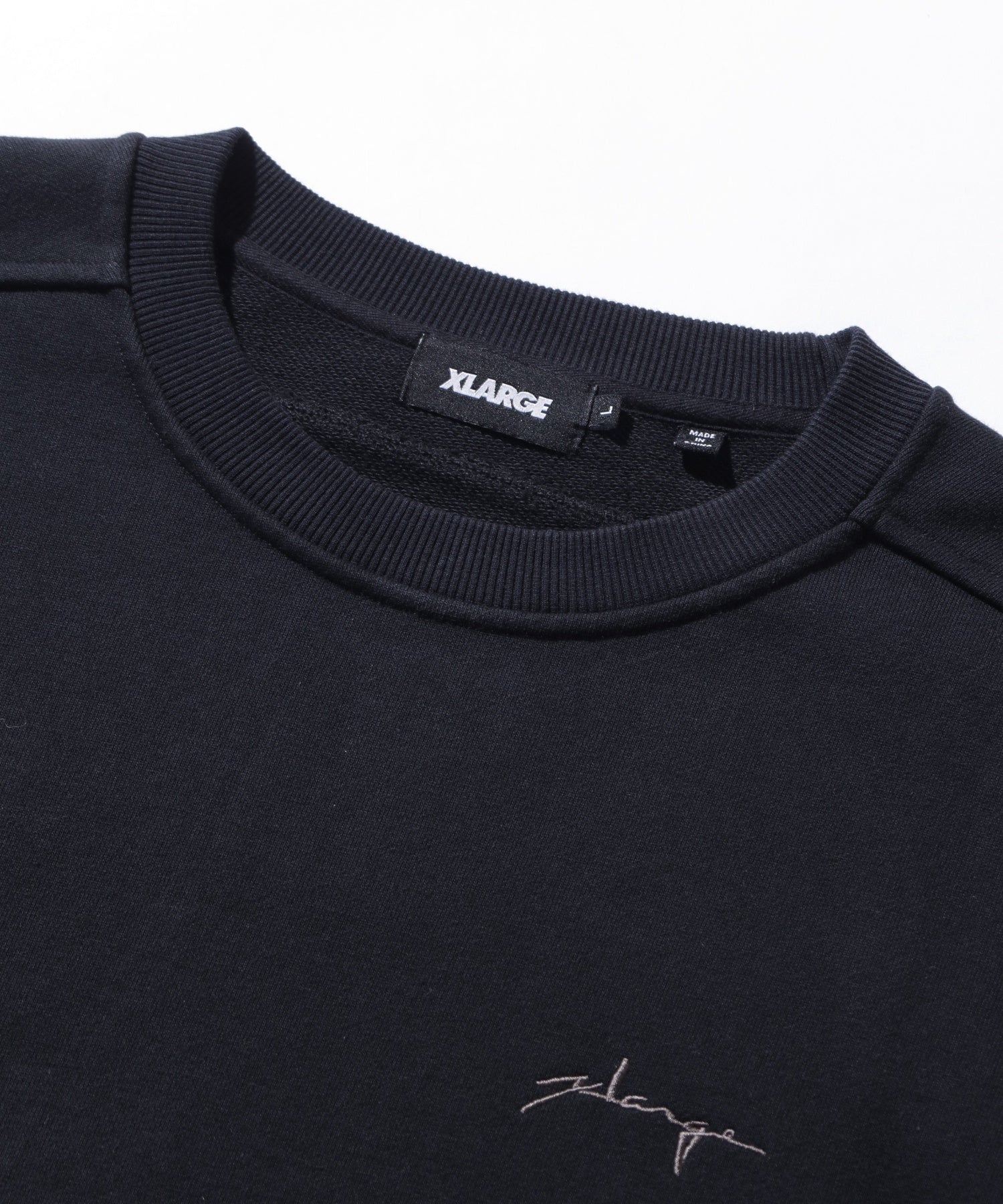 PANELED CREWNECK SWEATSHIRT
