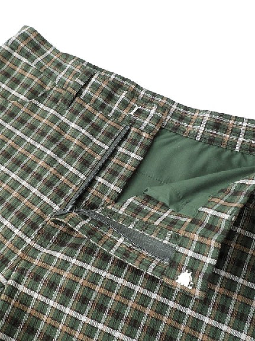 CLASSIC COLOR PLAID FLARE PANTS X-girl