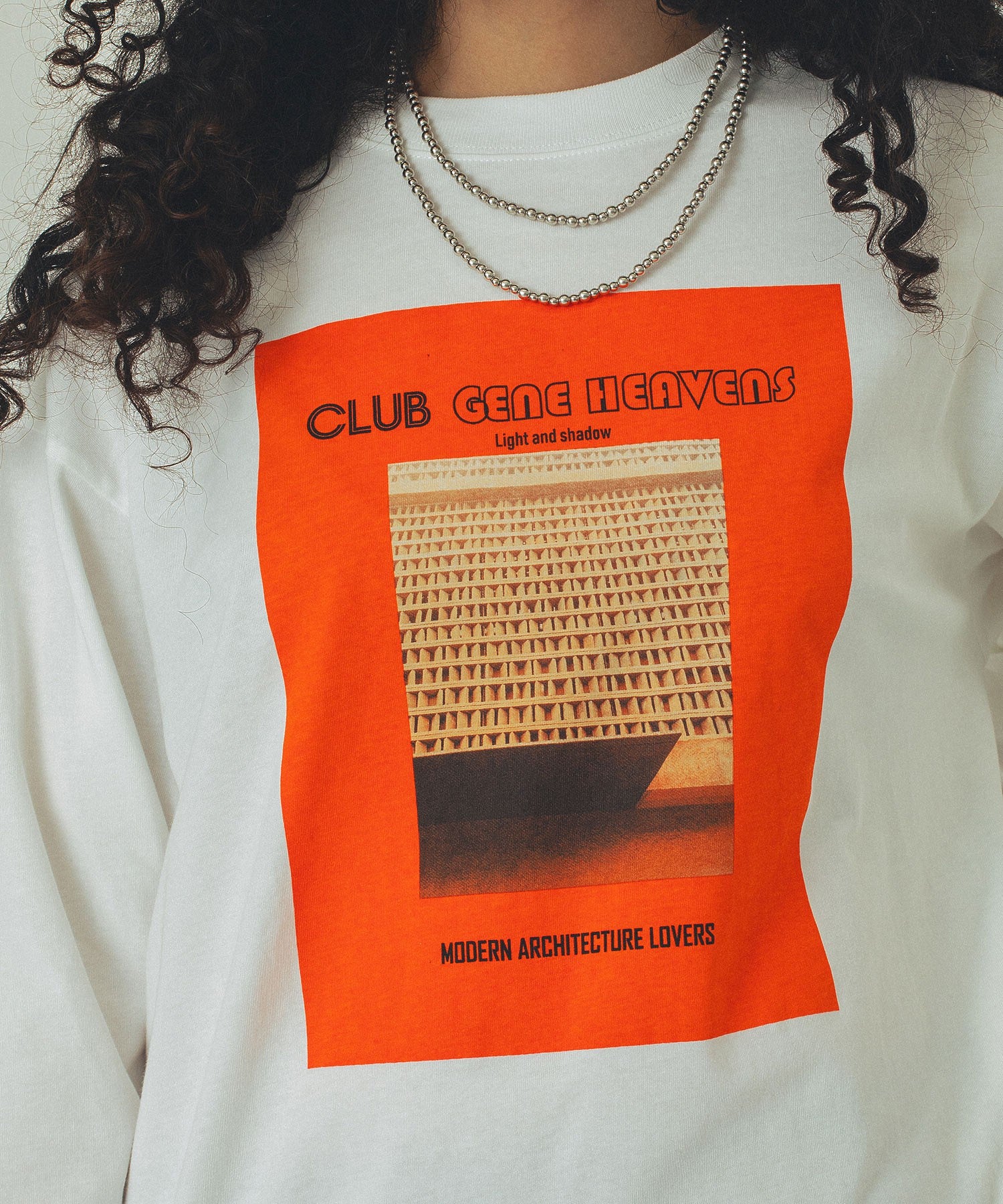 GENE HEAVENS/PHOTO LONG SLEEVE TEE