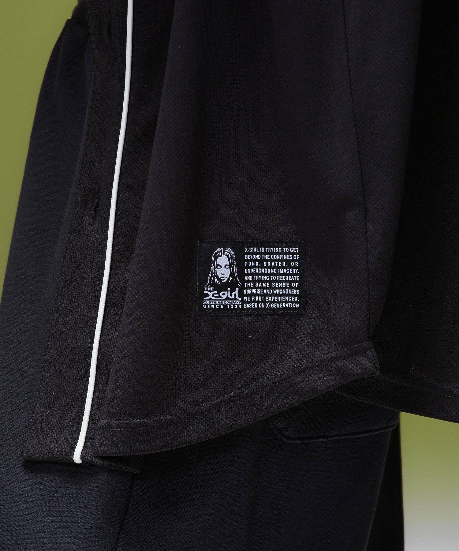 LOGO PATCH BASEBALL SHIRT