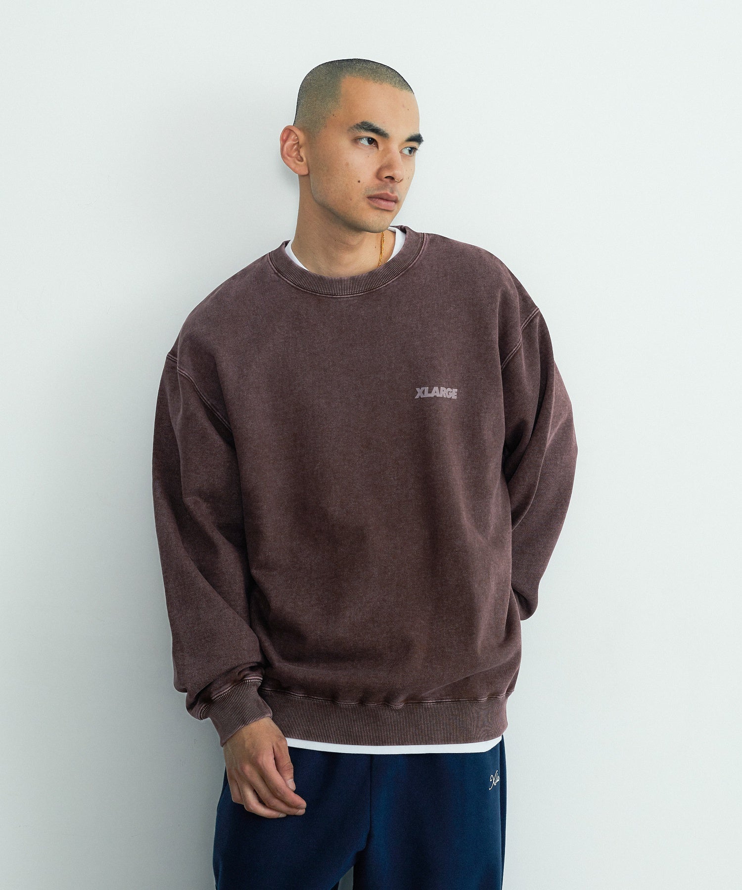 WASHED BACKSIDE OG CREWNECK SWEATSHIRT
