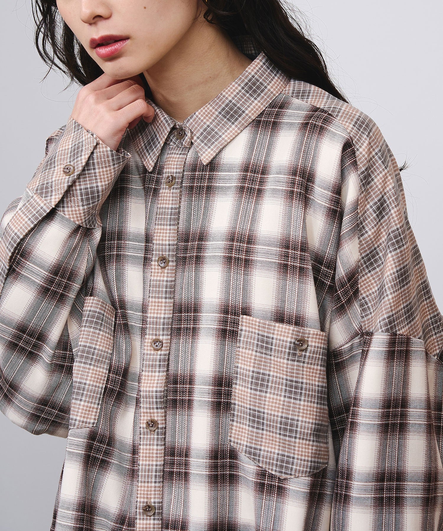 model:161cm 着用サイズ:ONE SIZE