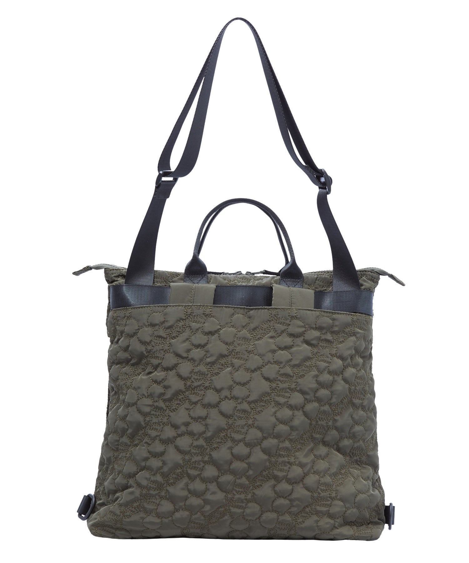 CHERRY QUILTED HELMET BAG