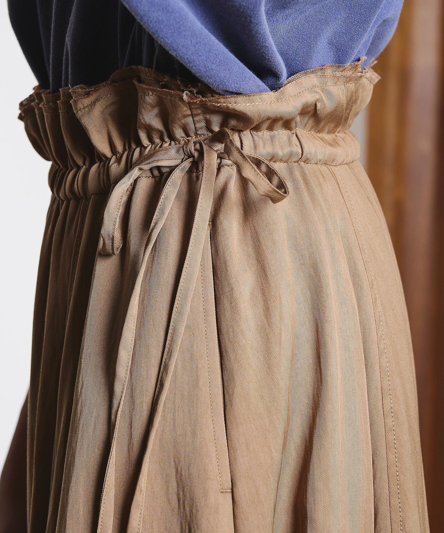 CREOLME/GATHER AND FLARE SKIRT