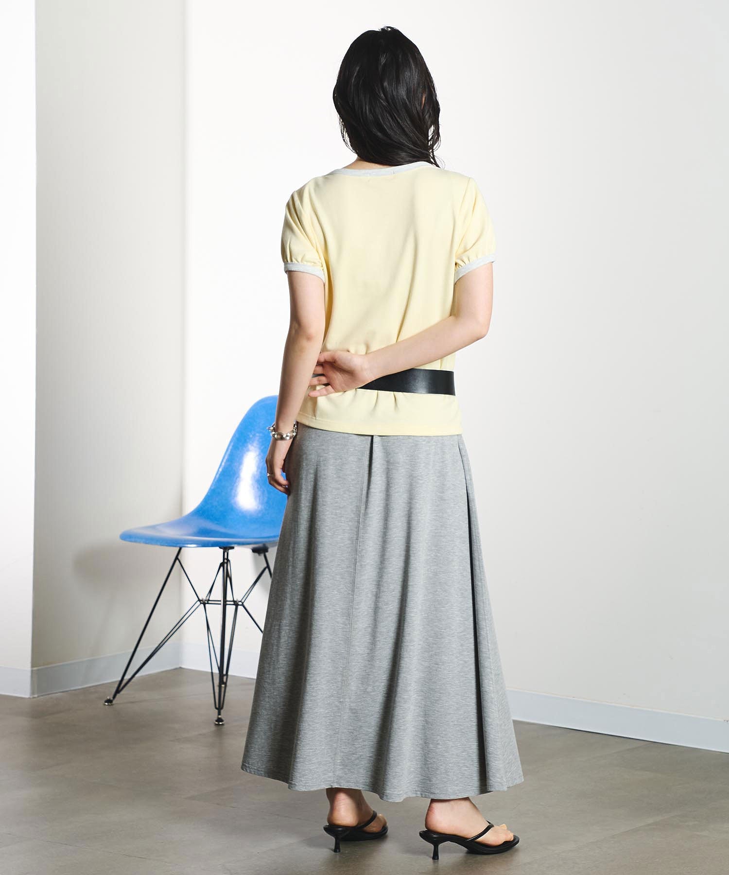 model:163cm 着用サイズ:S
