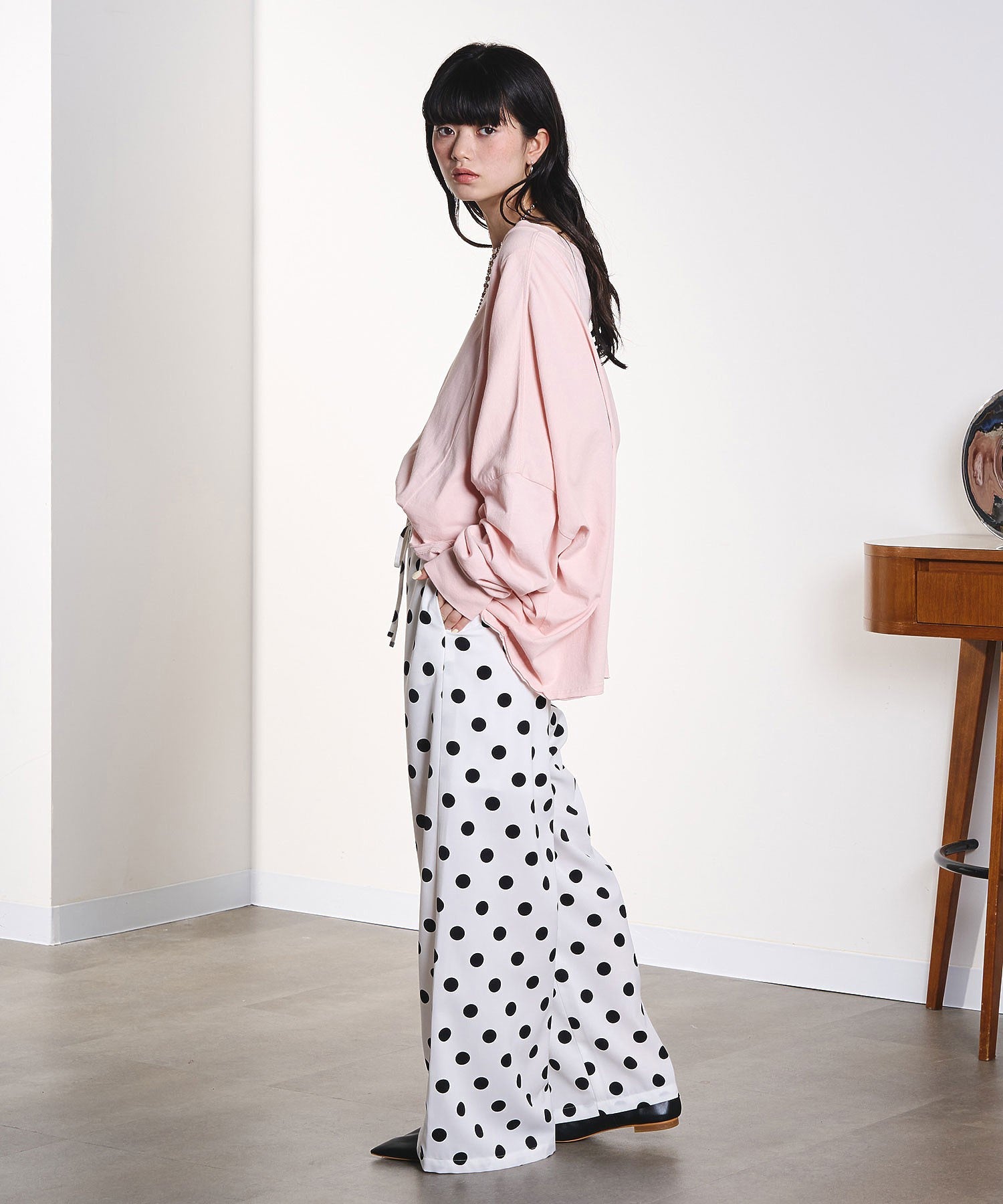 model:163cm 着用サイズ:ONE SIZE
