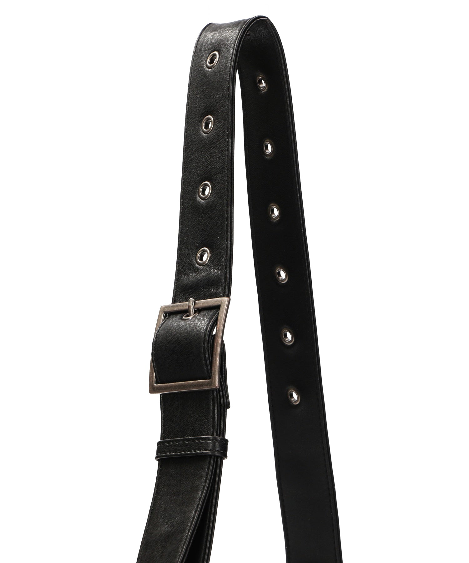 FAUX LEATHER 2WAY BELT BAG