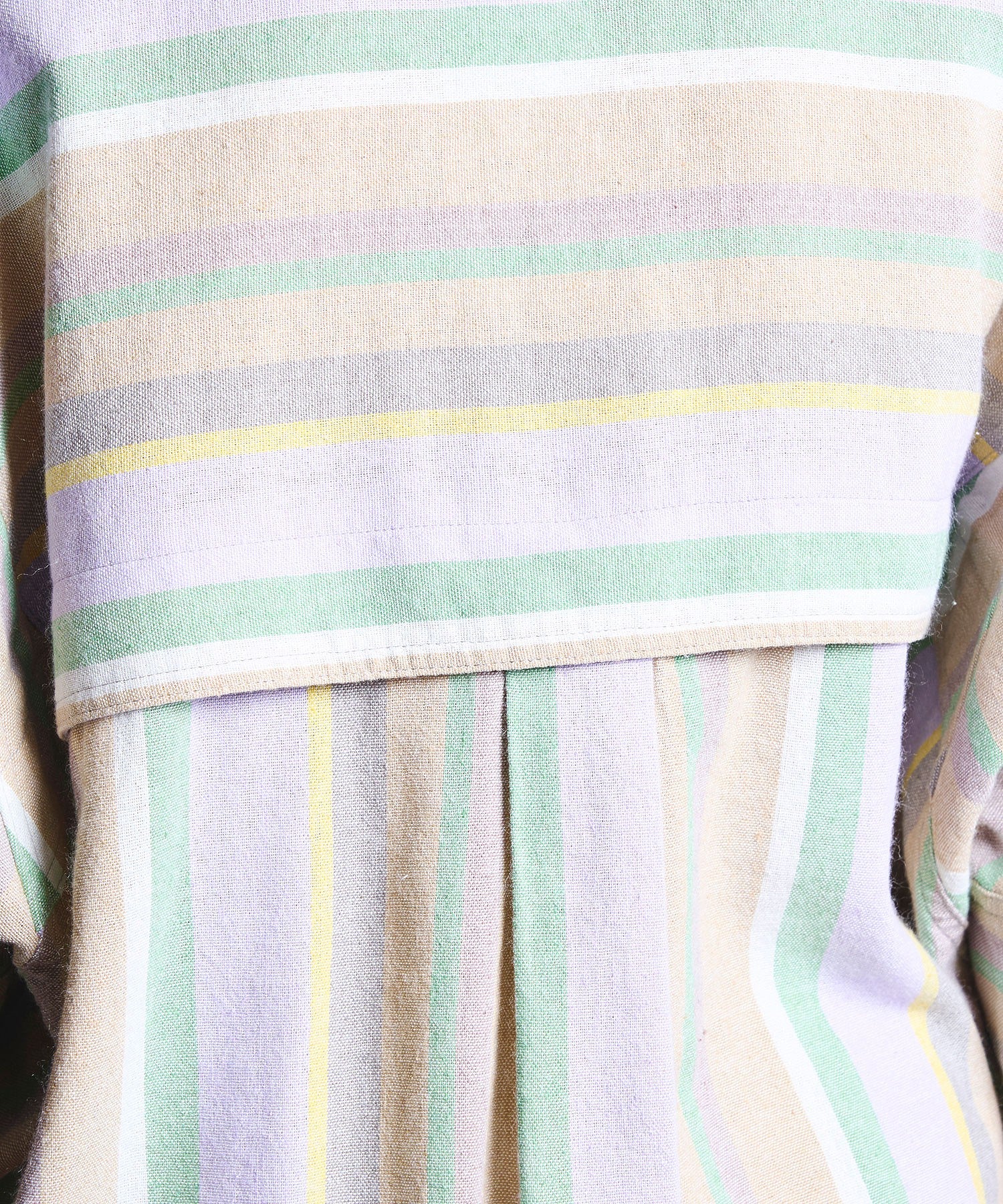 GENE HEAVENS/PANEL STRIPE S/S SHIRT