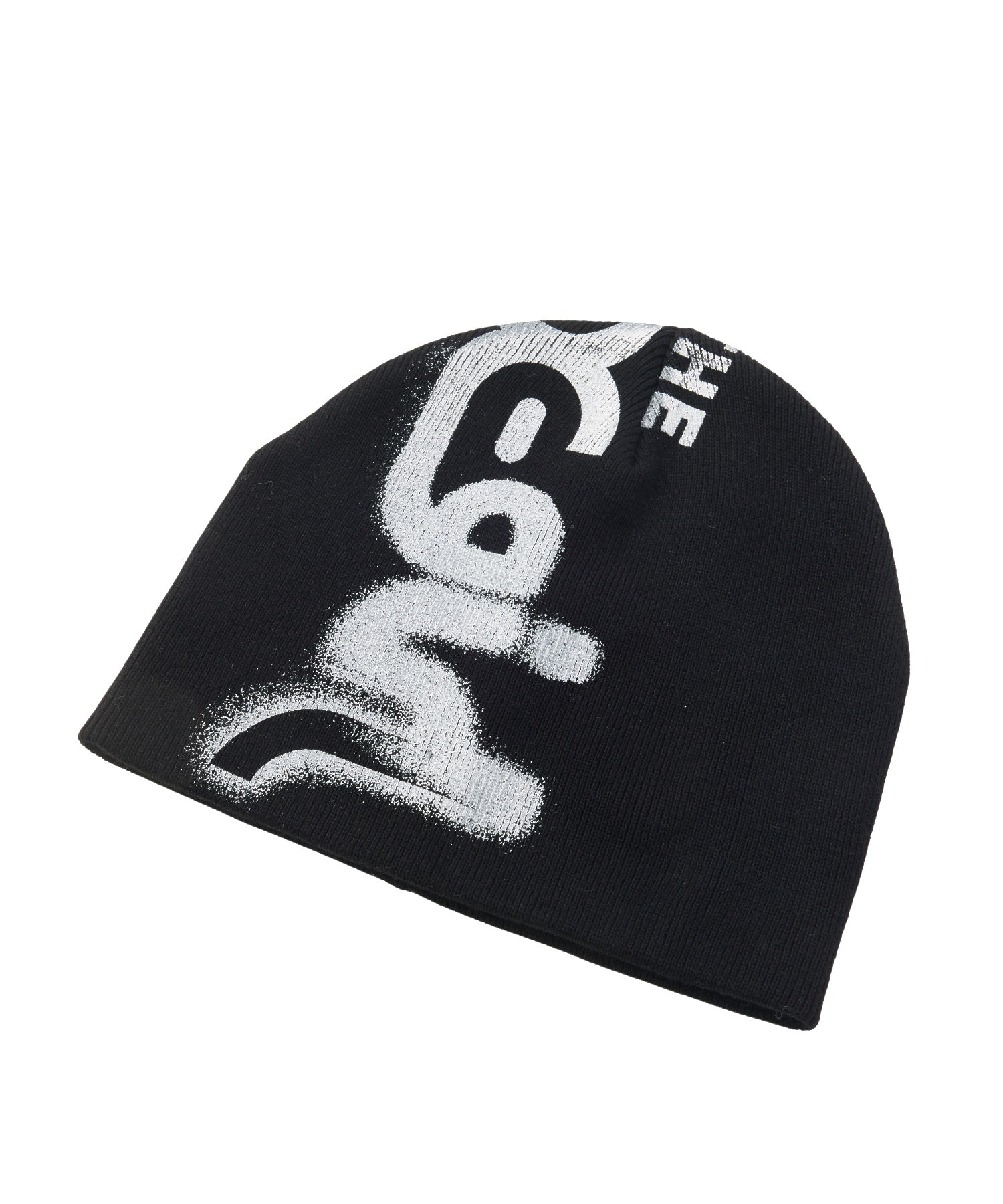HEAVY DISTRESSED LOGO BEANIE