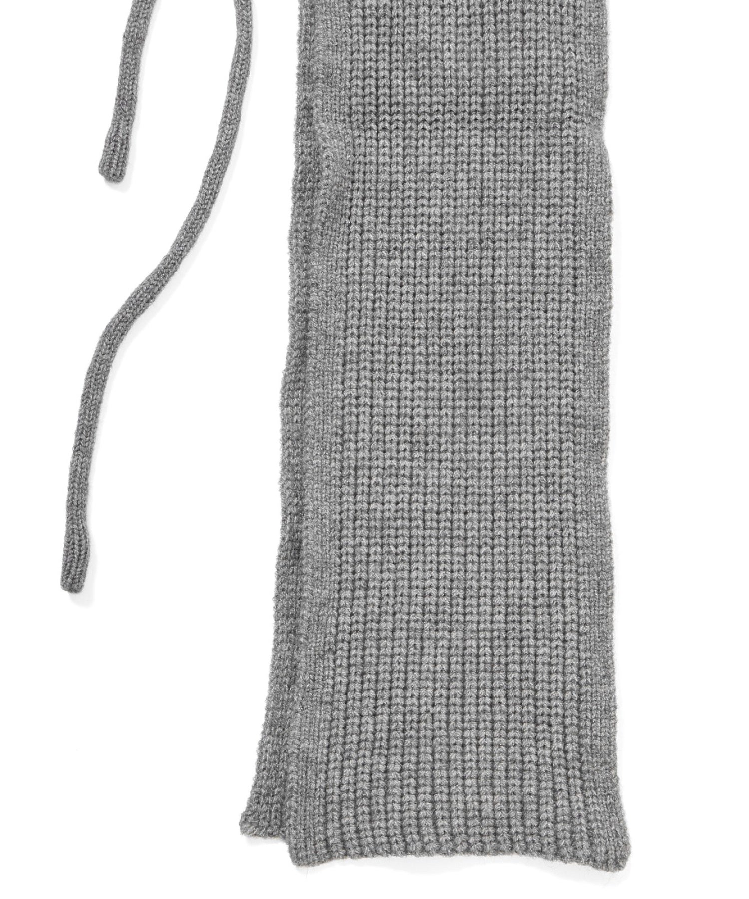 ニットフードマフラー