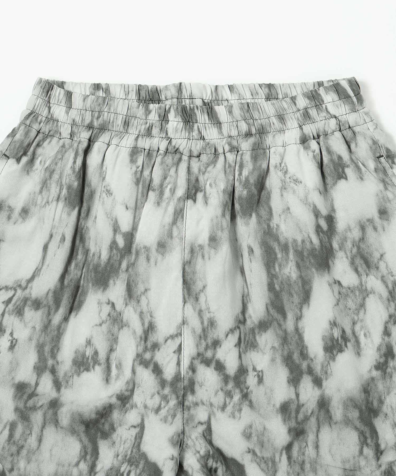 MARBLE PRINT SHORT PANTS X-girl