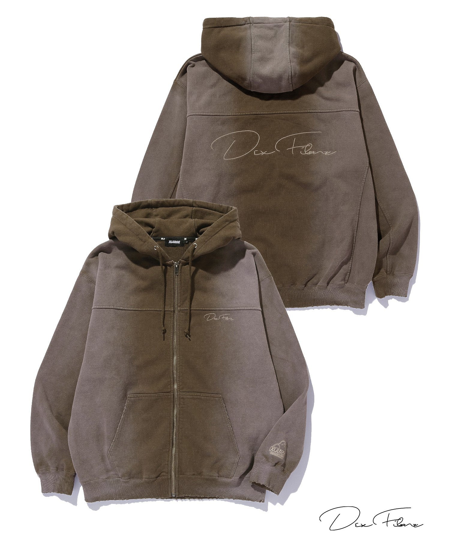 XLARGE×DexFilmz ZIP UP HOODED SWEATSHIRT – calif（カリフ）公式サイト