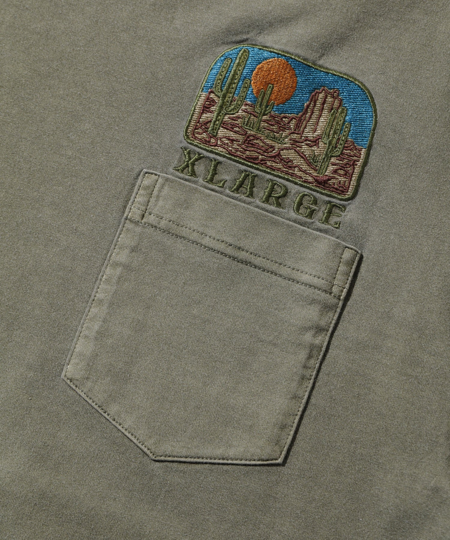 OVERDYED DESERT S/S POCKET TEE