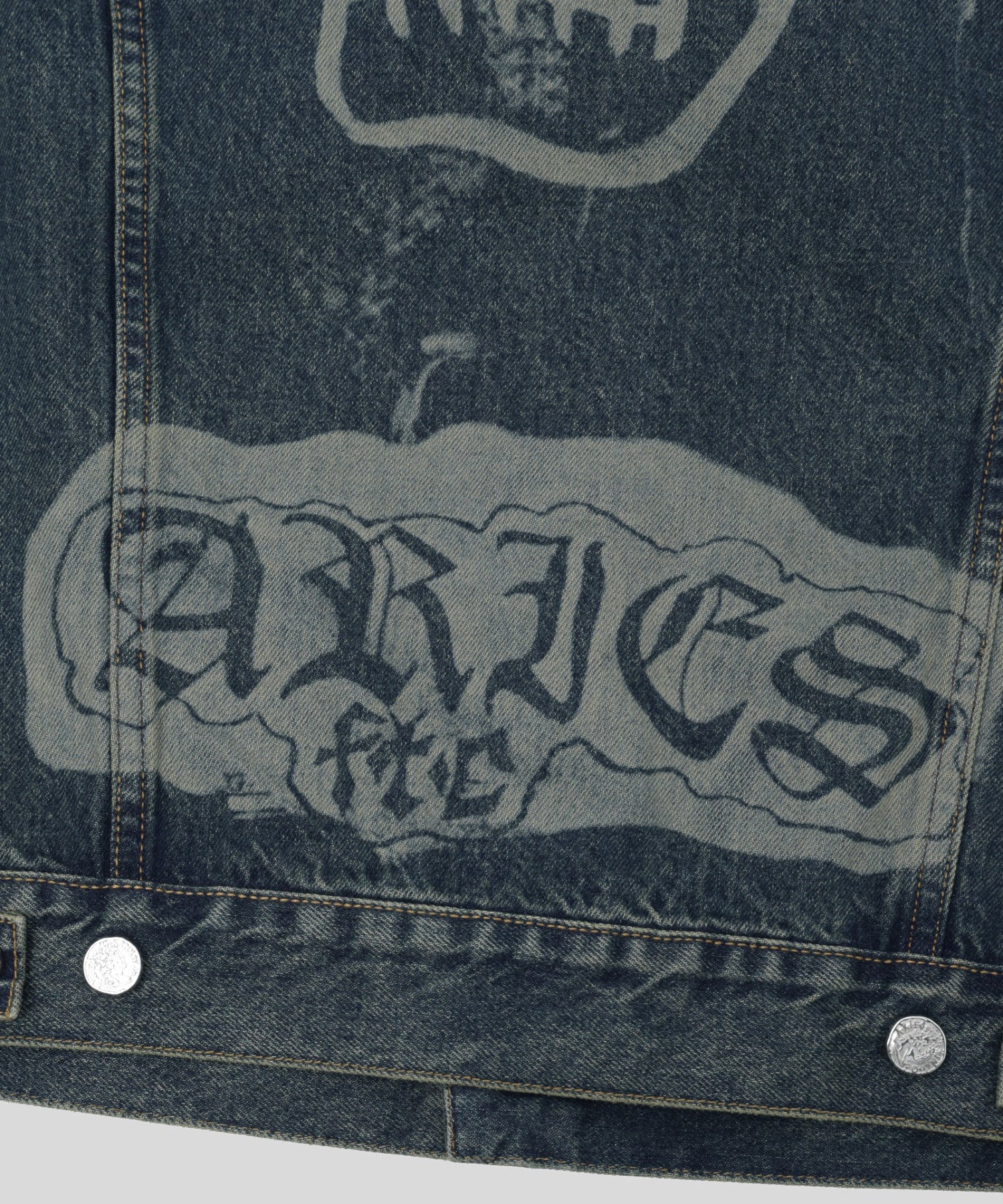 ARIES/アリーズ/Metal 00s Trucker Jacket AR70201.05