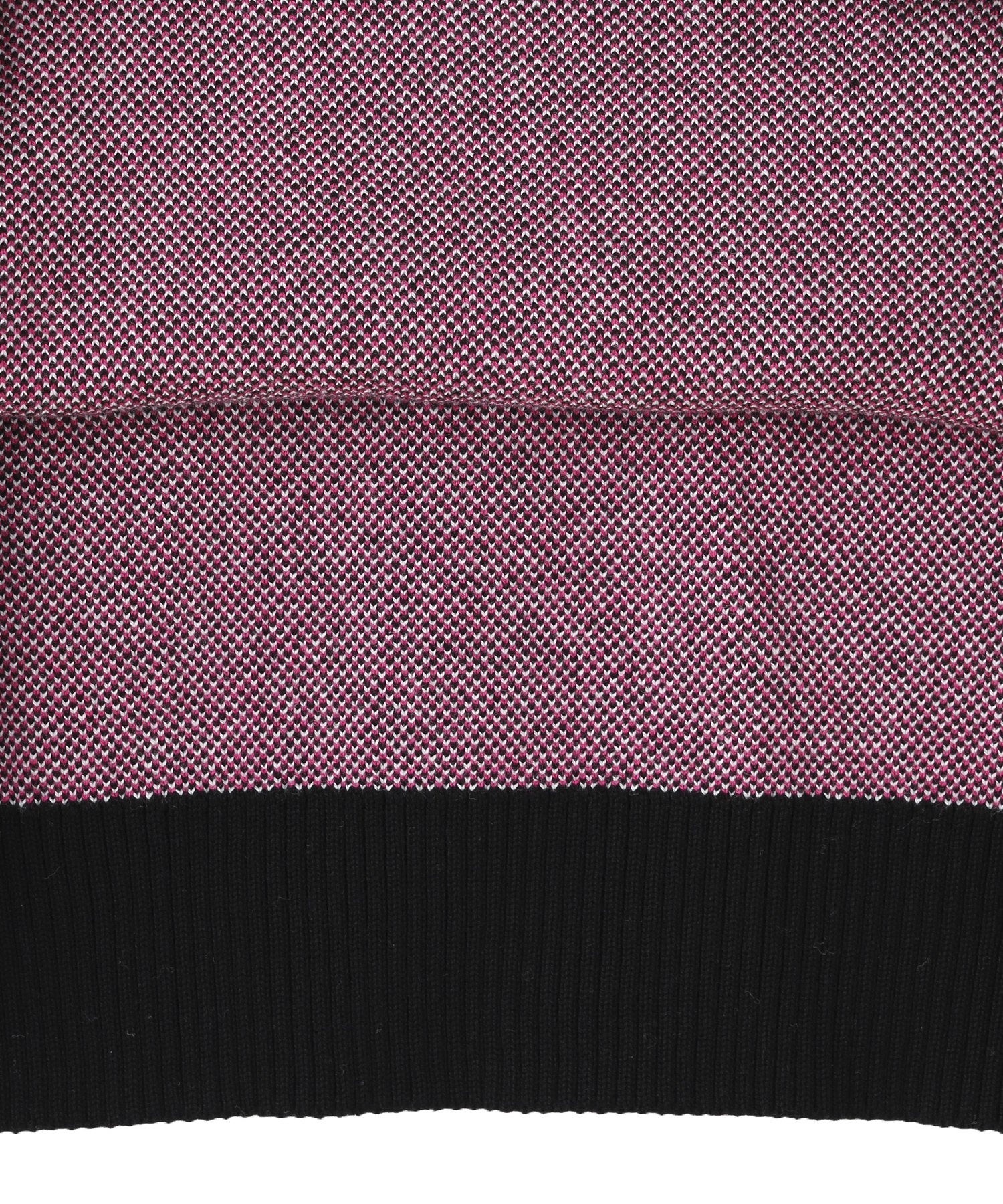 FACE JACQUARD KNIT TOP