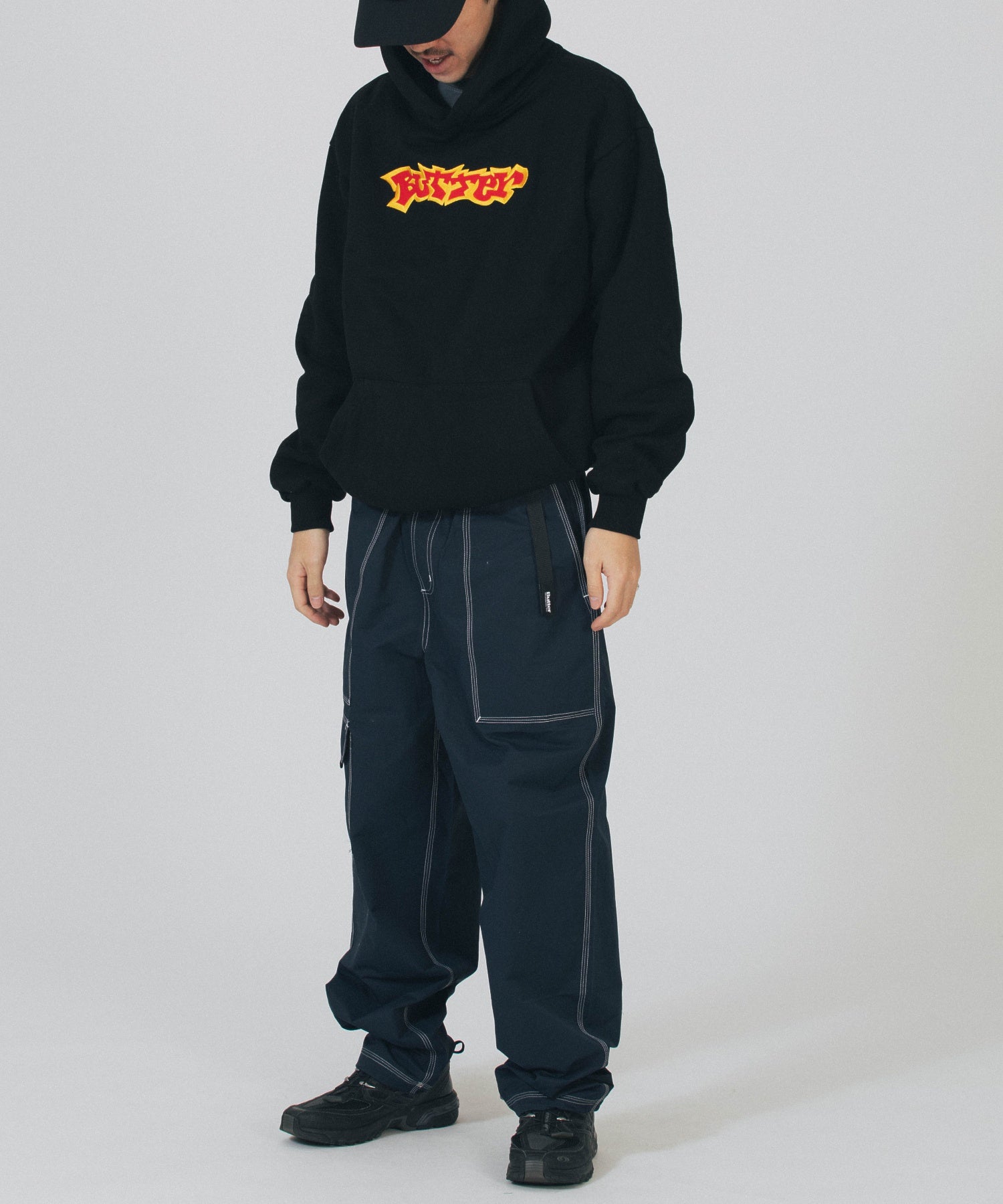 model：175cm / 着用サイズ：Mサイズ