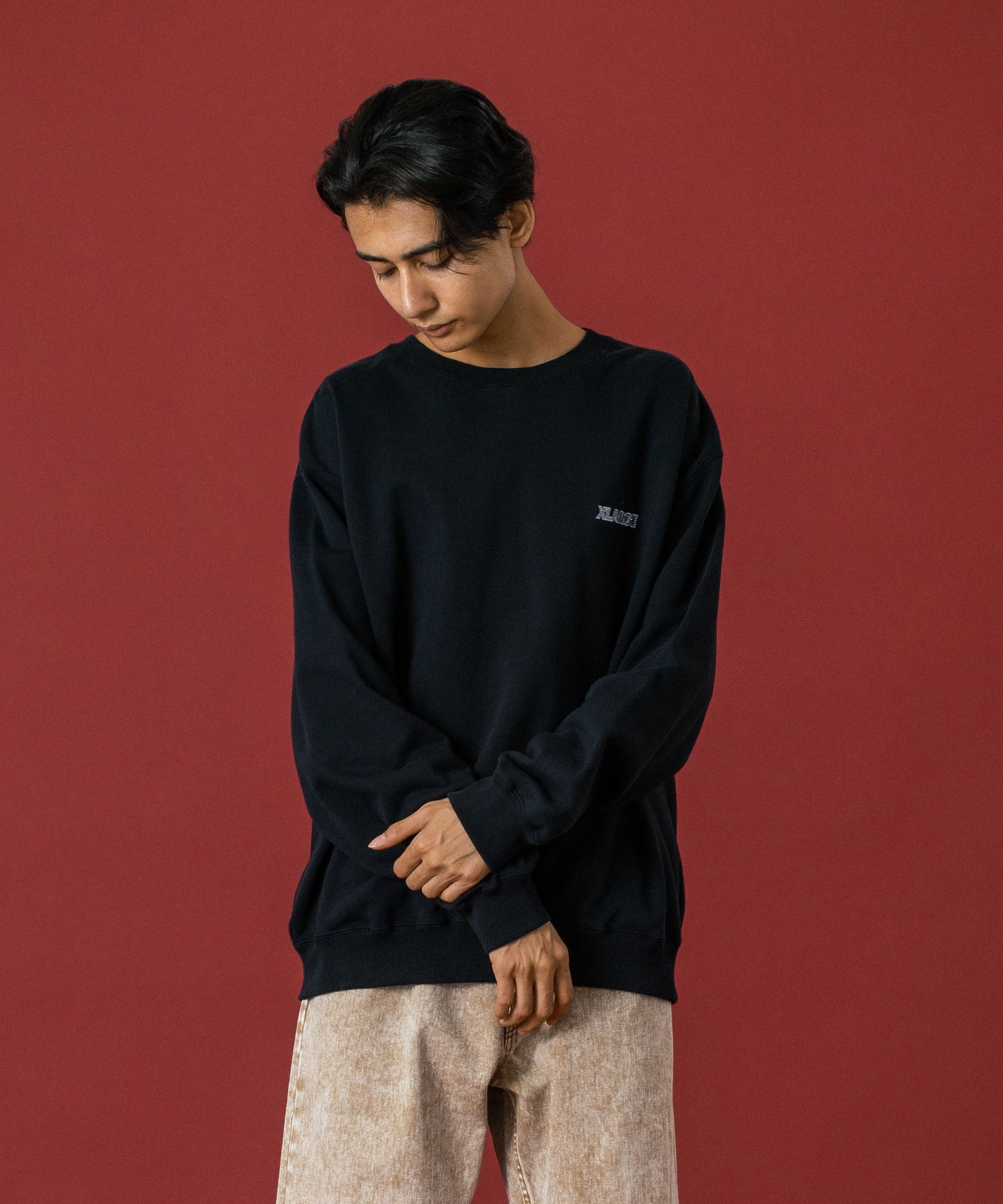 MODEL 身長183cm / 着用サイズ：Lサイズ