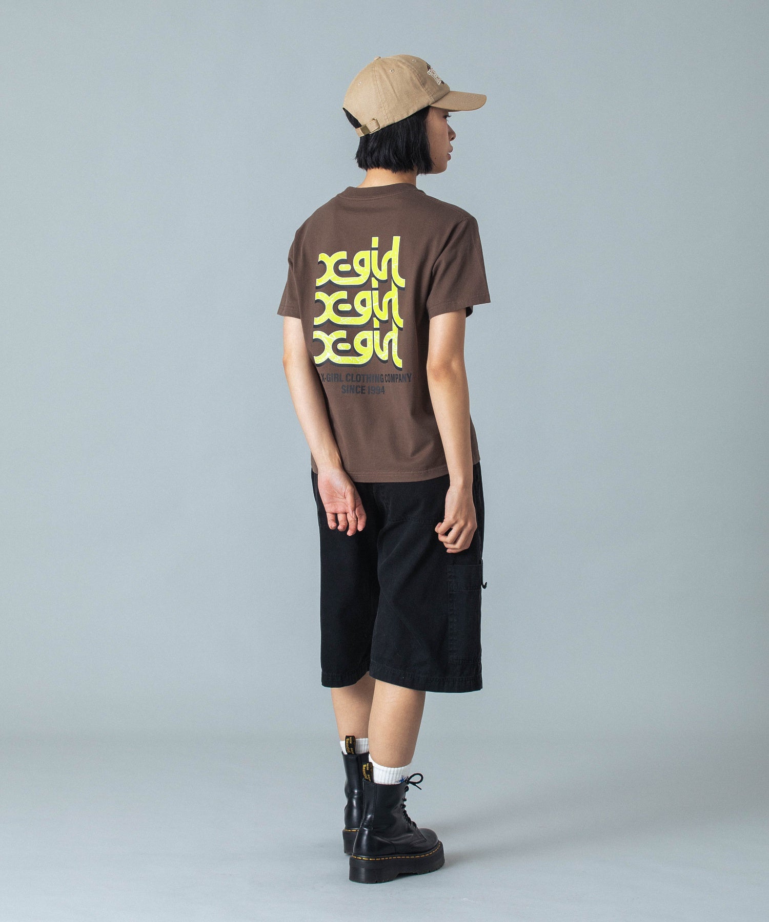 FADED FACE EASY HALF PANTS
