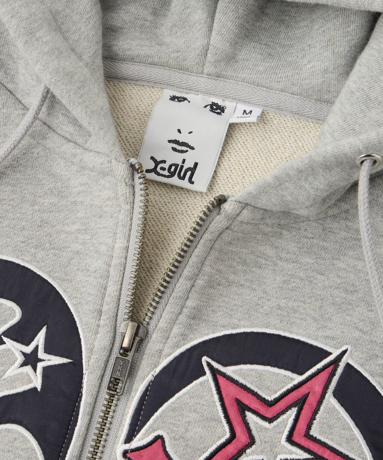 TRIBAL HEART ZIP UP SWEAT HOODIE