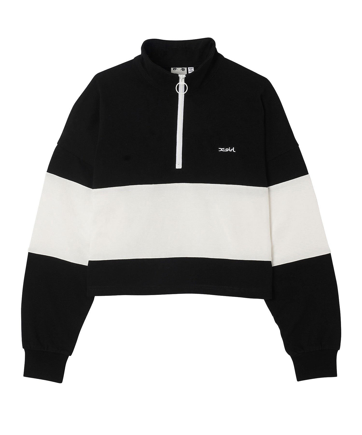 CROPPED RUGBY SHIRT　X-girl