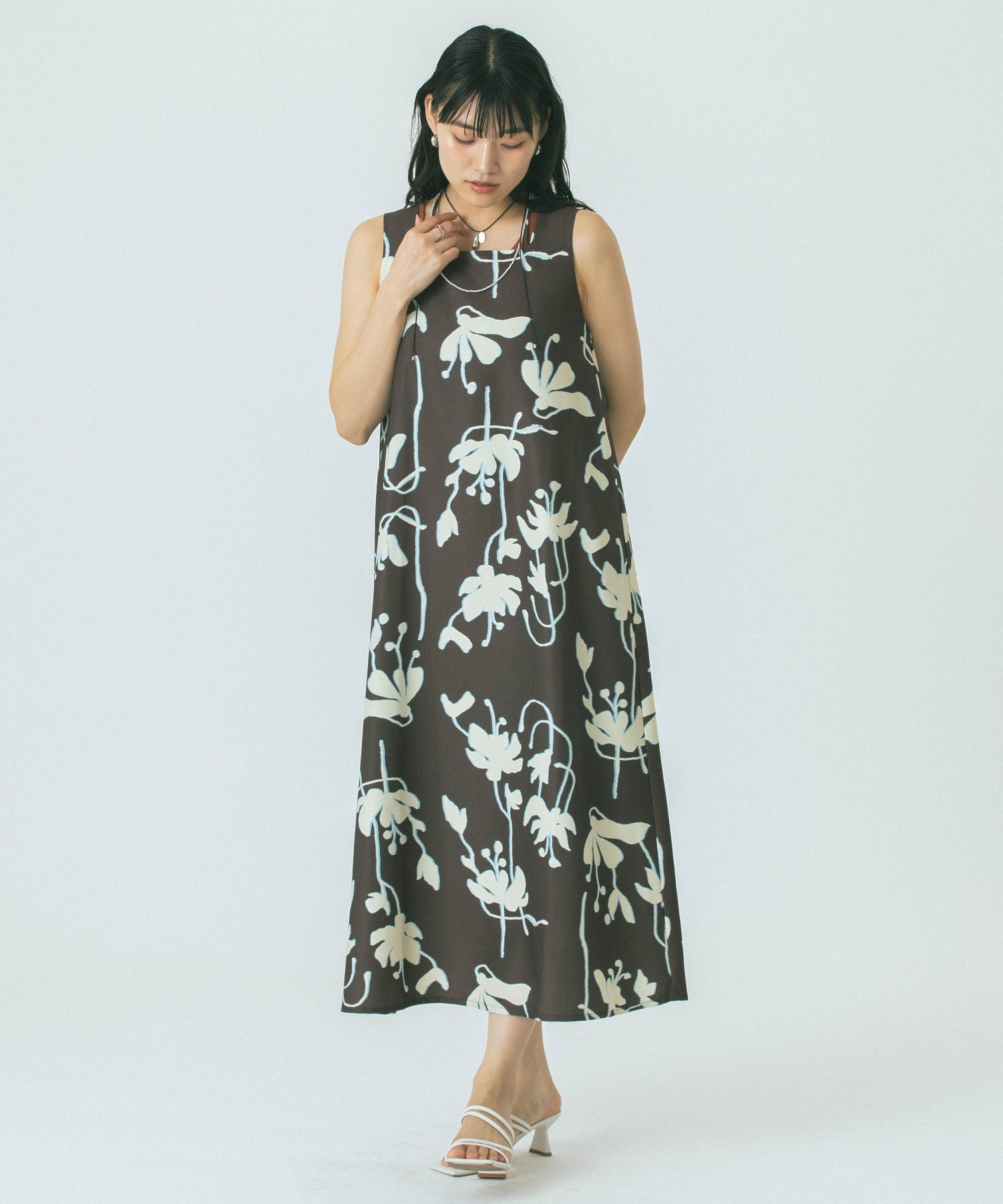 FLOWER PRINT DRESS