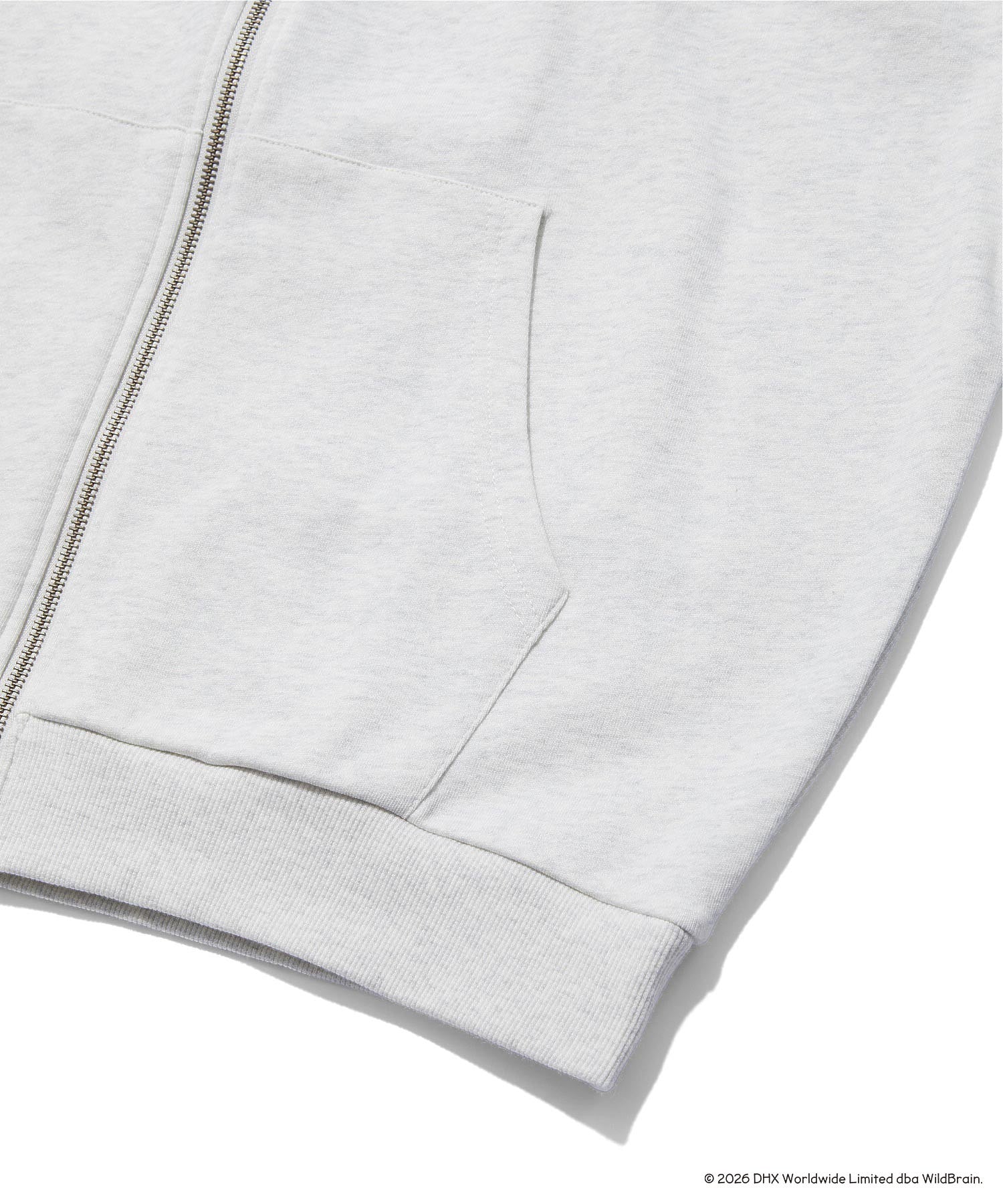 MILKFED. / TELETUBBIES SQUARE FRAME ZIP UP HOODIE