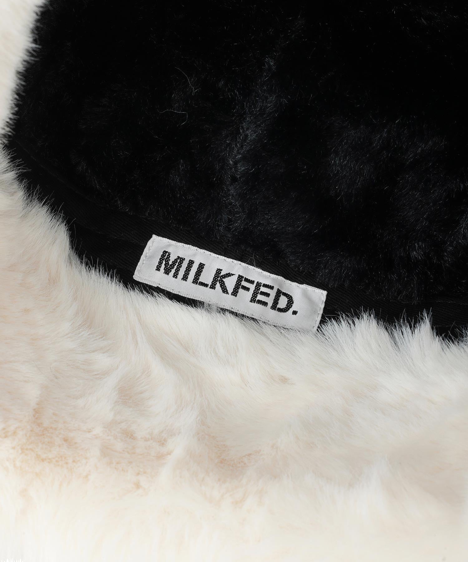 FAUX FUR FLIGHT HAT MILKFED.