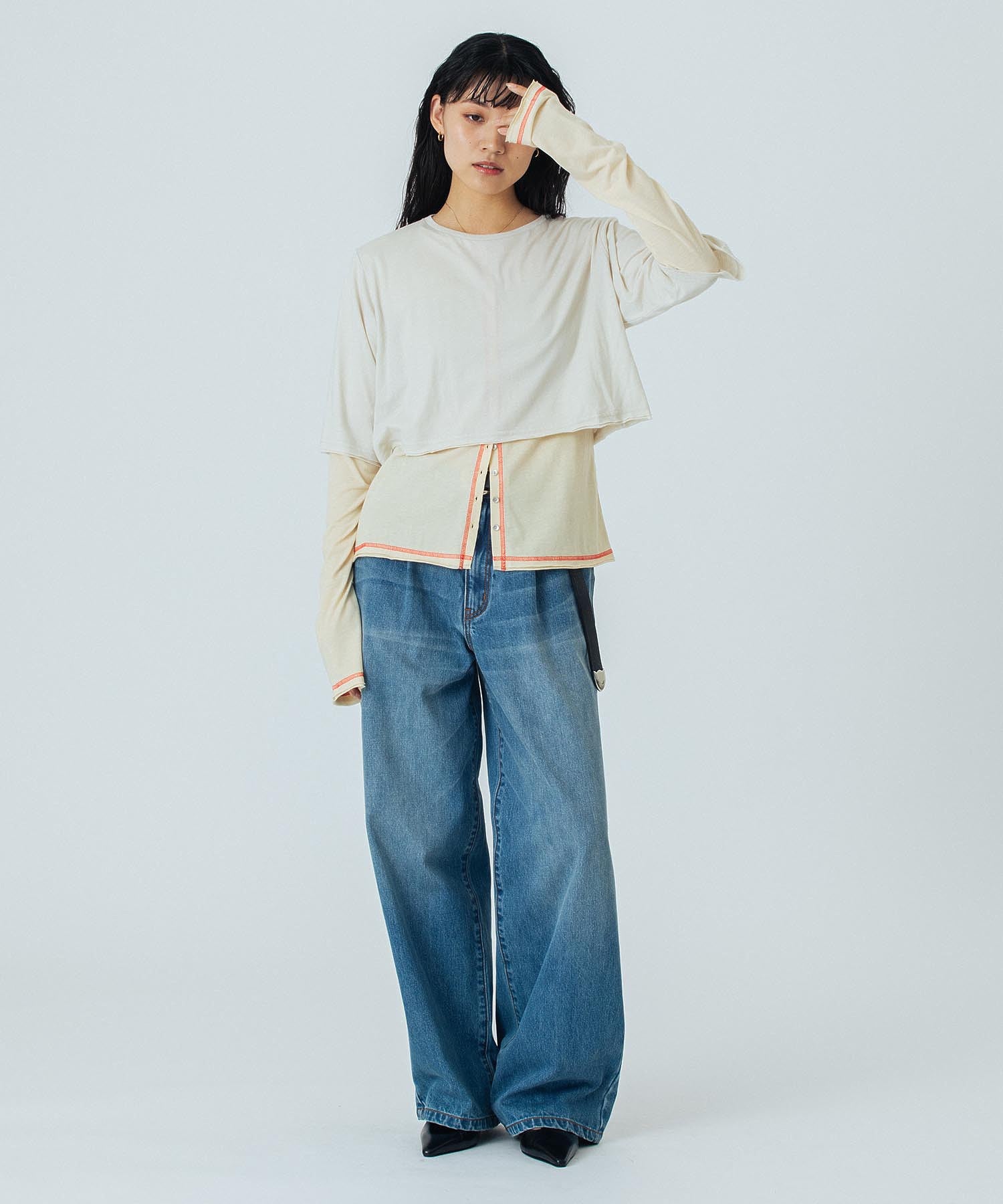 model:167cm 着用サイズ:ONE SIZE