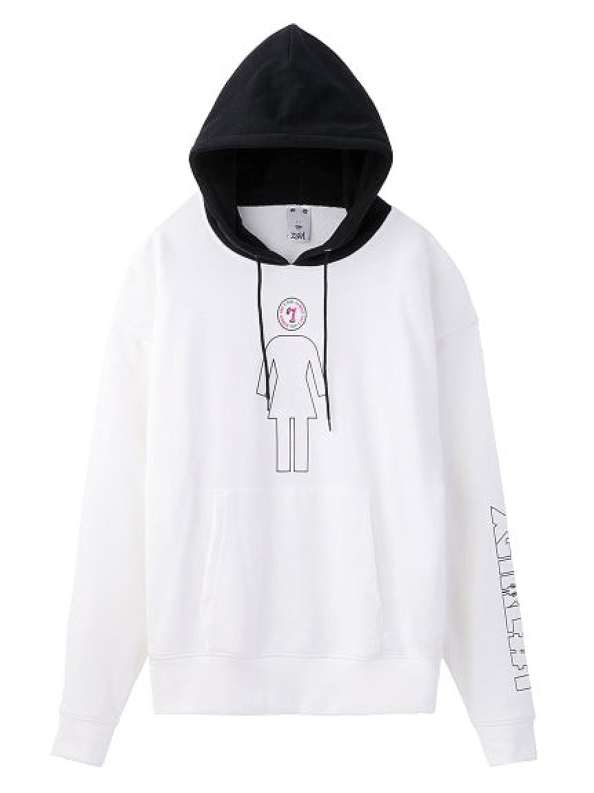#1 X-girl x GIRL SKATEBOARDS SWEAT HOODIE