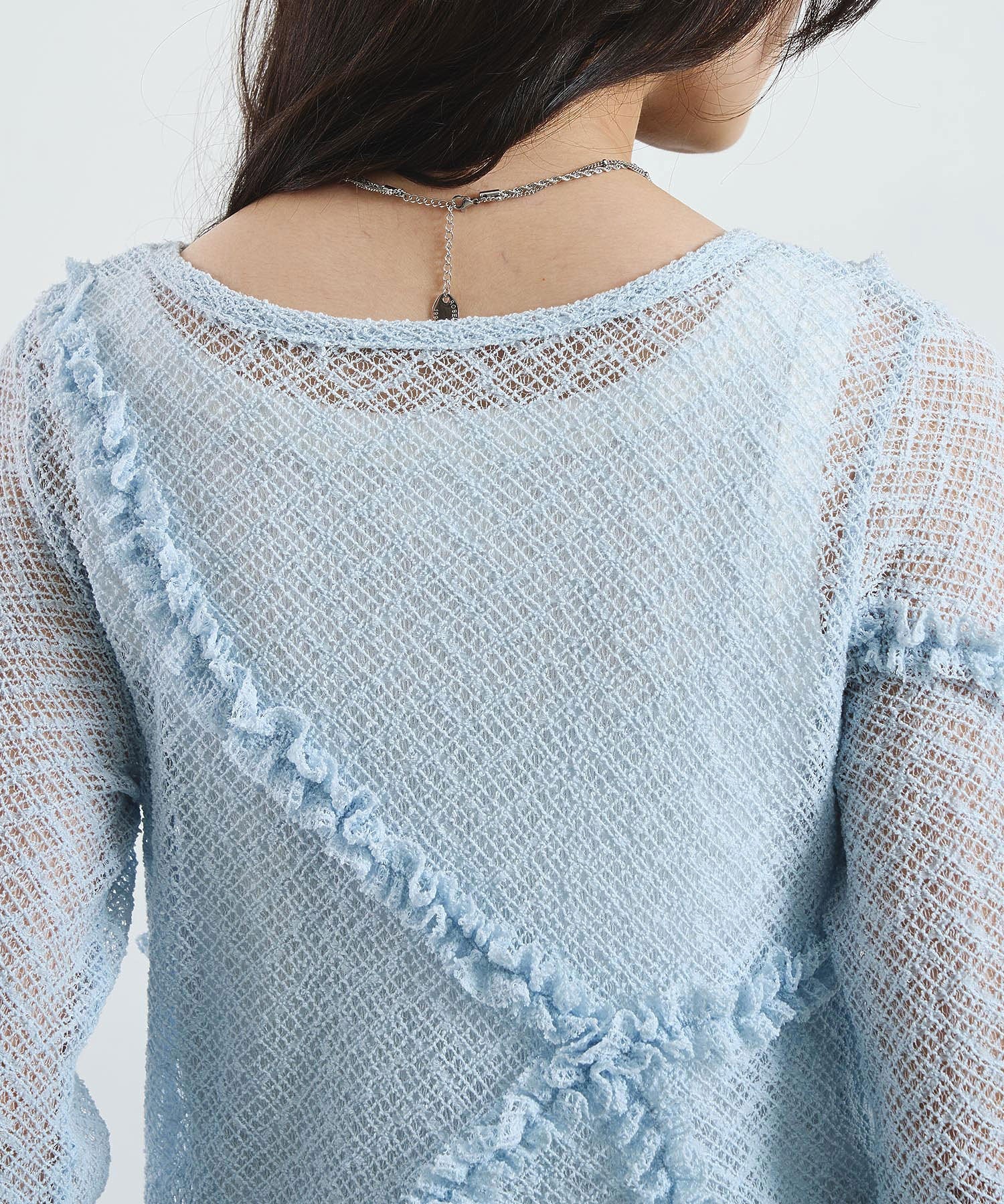 FRILL LACE TOP