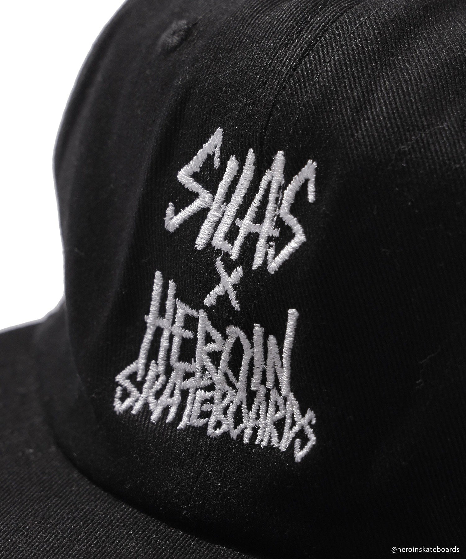 SILAS×HEROIN EMBROIDERY LOGO CAP