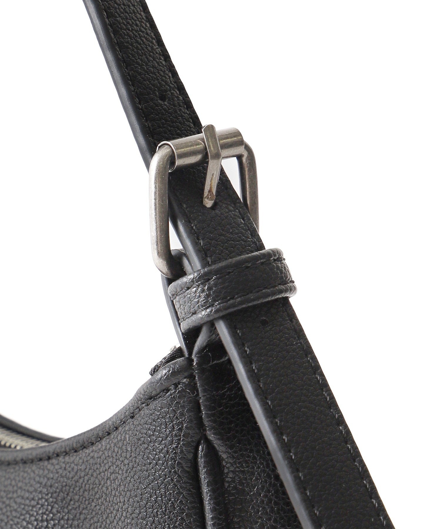 EYELET FAUX LEATHER HAND BAG