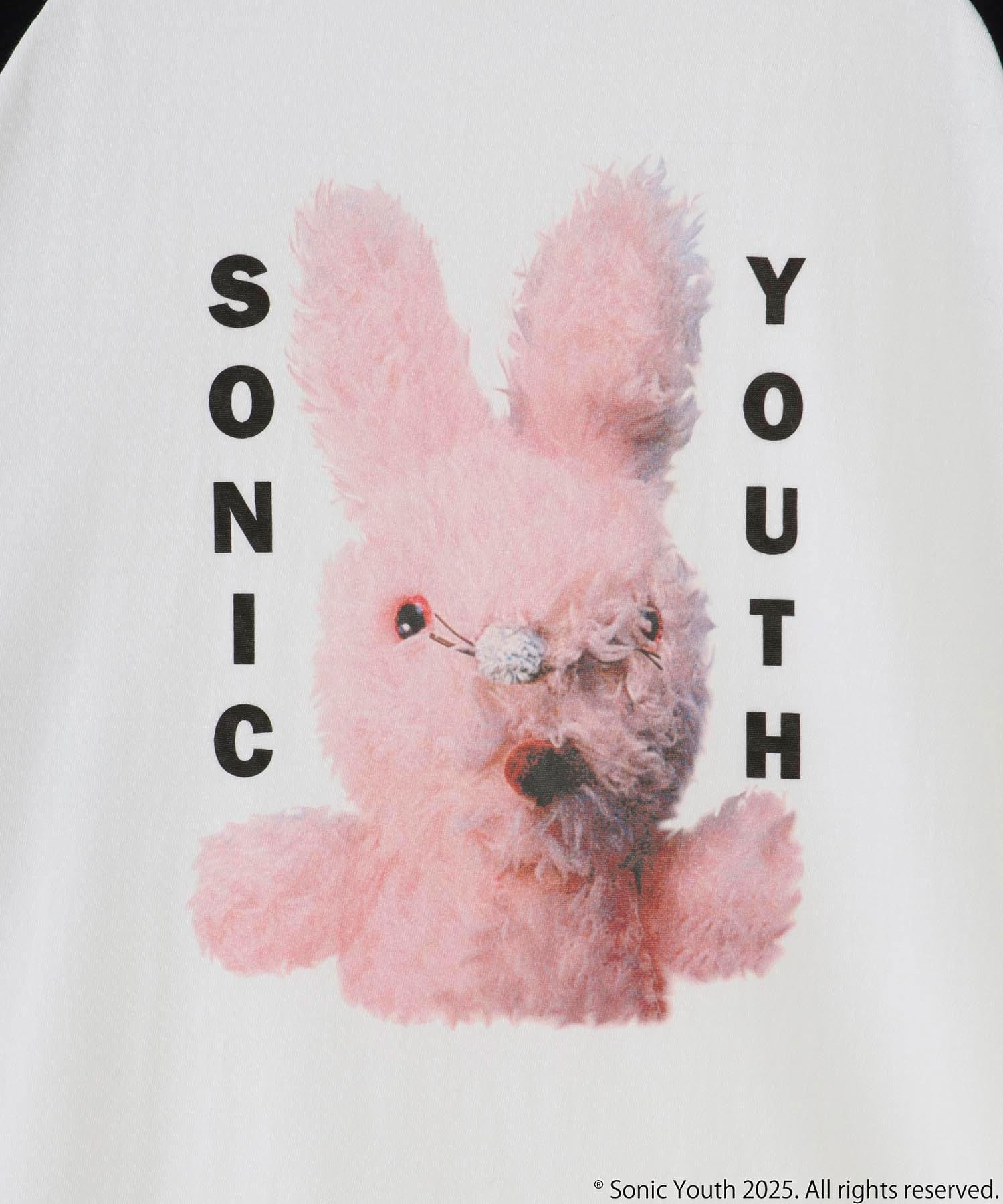 CREOLME/SONIC YOUTH RAGLAN TEE