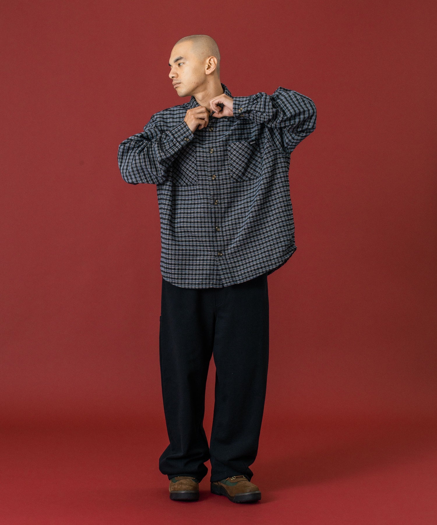 PLAID L/S SHIRT