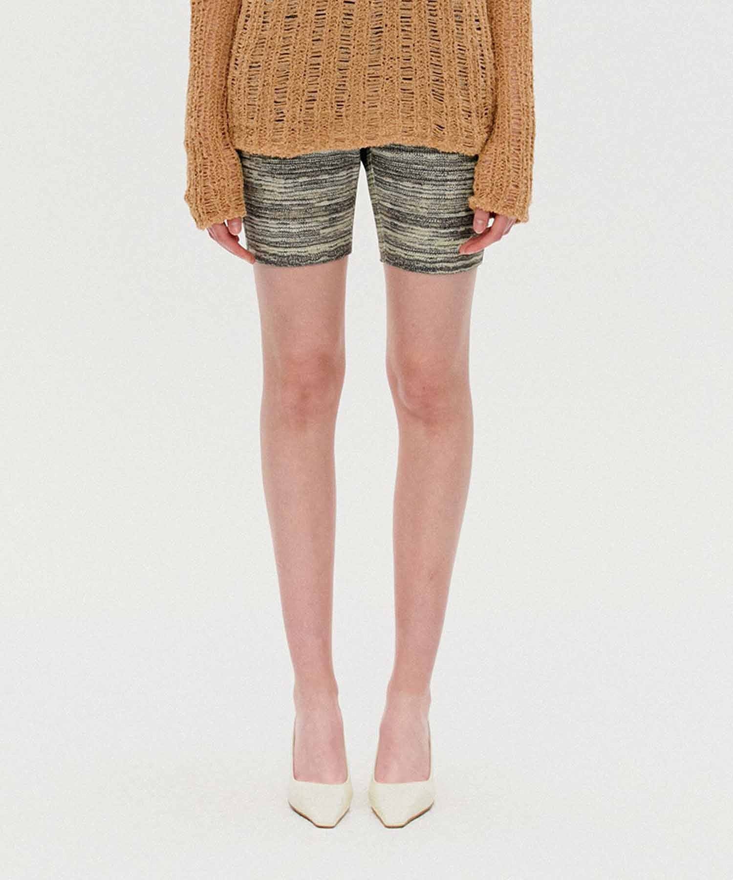 THE OPEN PRODUCT /ザオープンプロダクト/ PRINTED FITTED SHORTS GTO221PT003