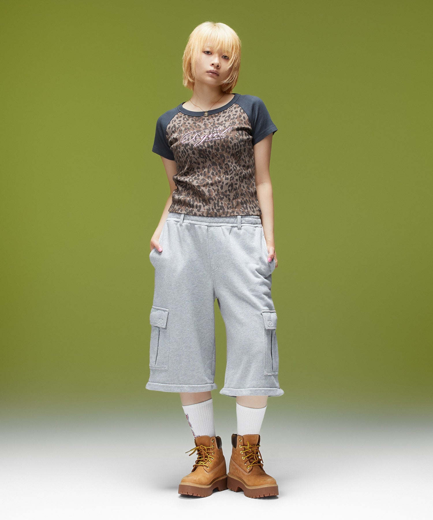 EMBLEM POCKET 2WAY BUGGY SWEATPANTS