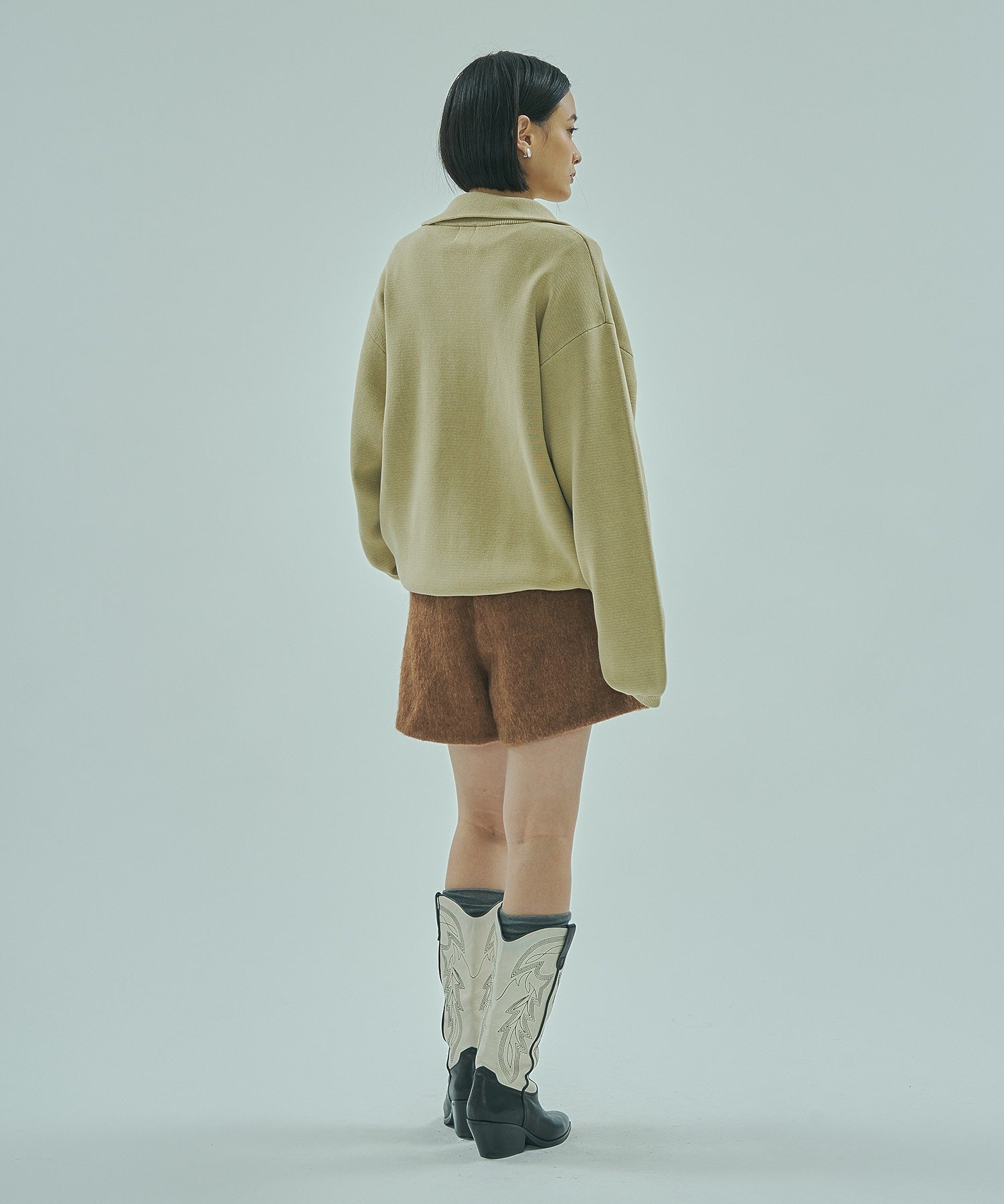 PIGMENT DYED KNIT TOP