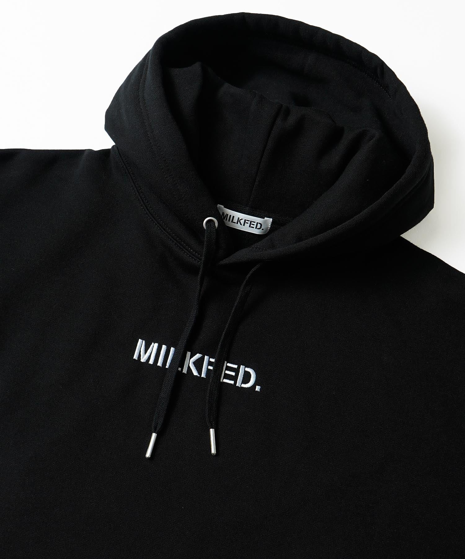 STENCIL BIG SWEAT HOODIE MILKFED.