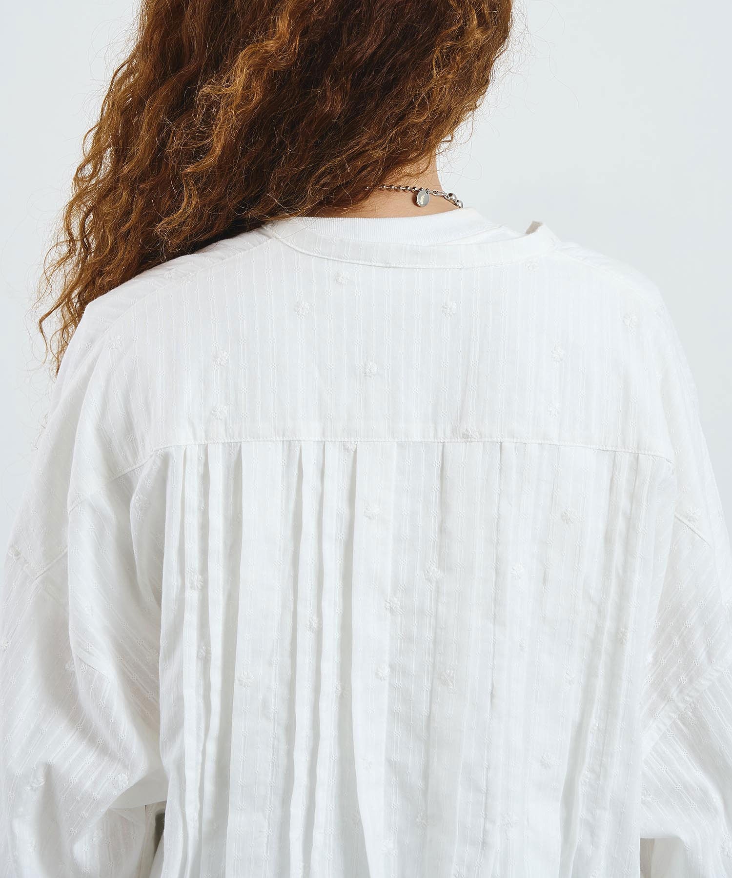 mag.by c/COTTON LACE BLOUSE