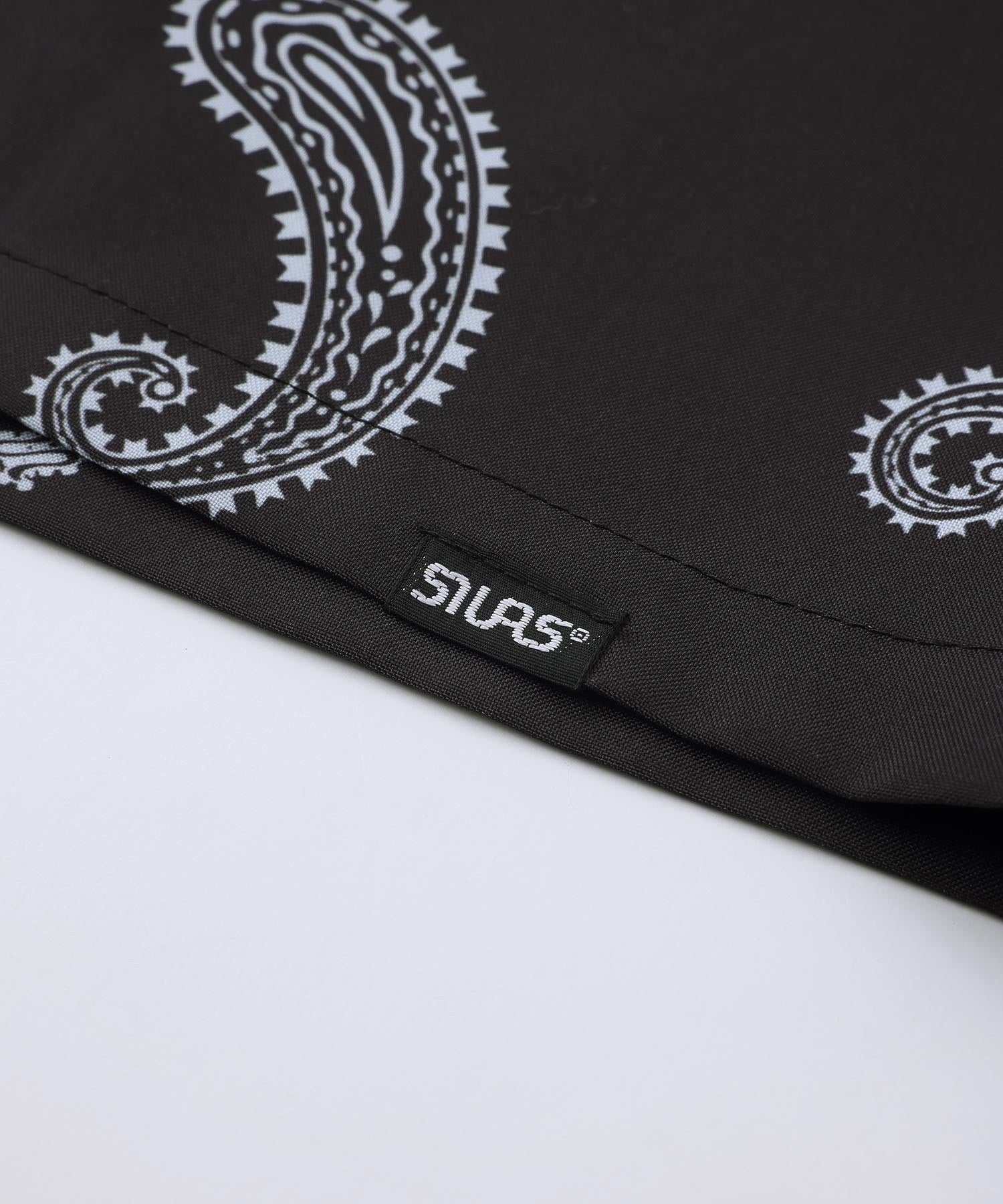 PAISLEY S/S OPEN COLLAR SHIRT SILAS