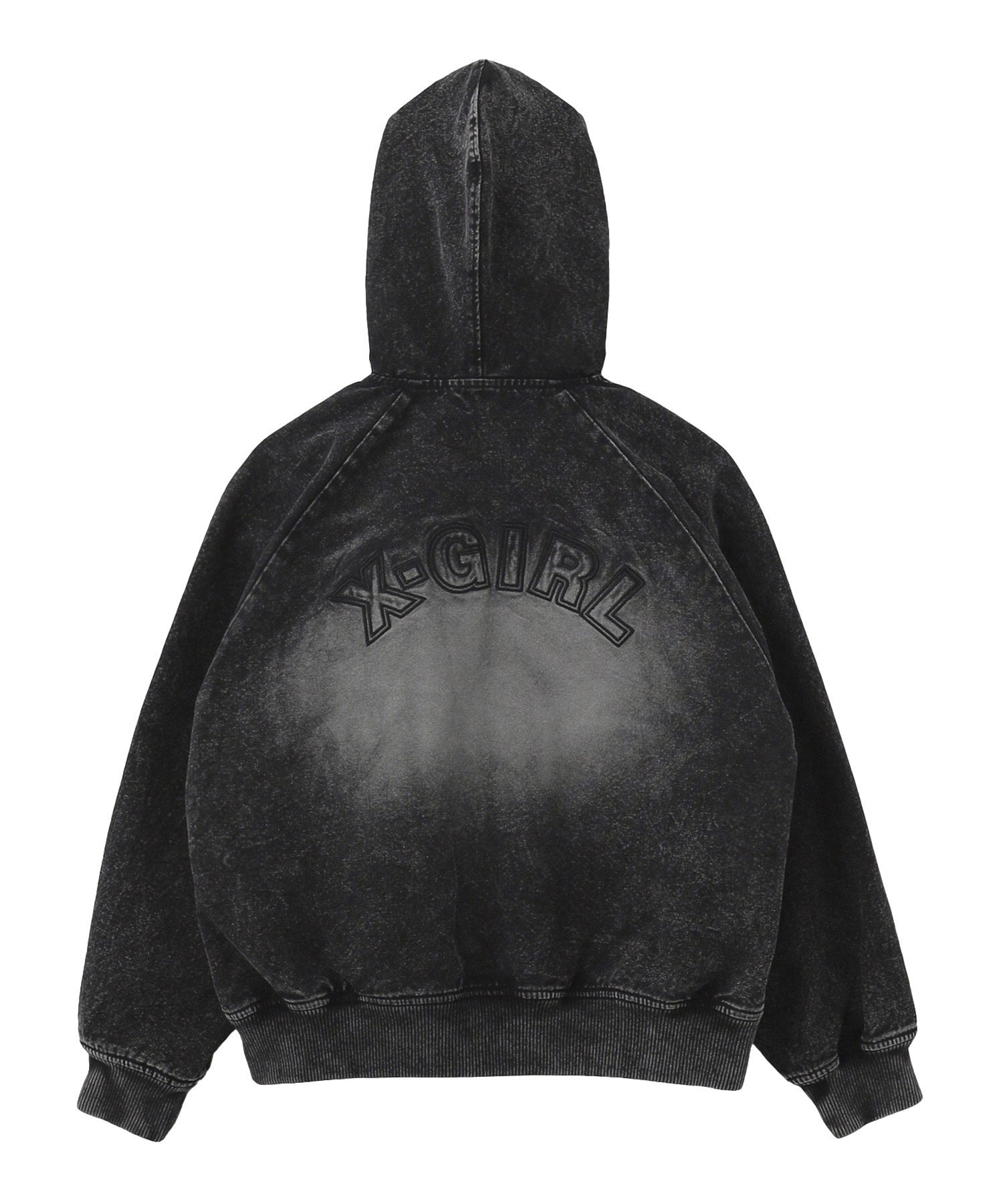 ARCH LOGO HOODED JACKET
