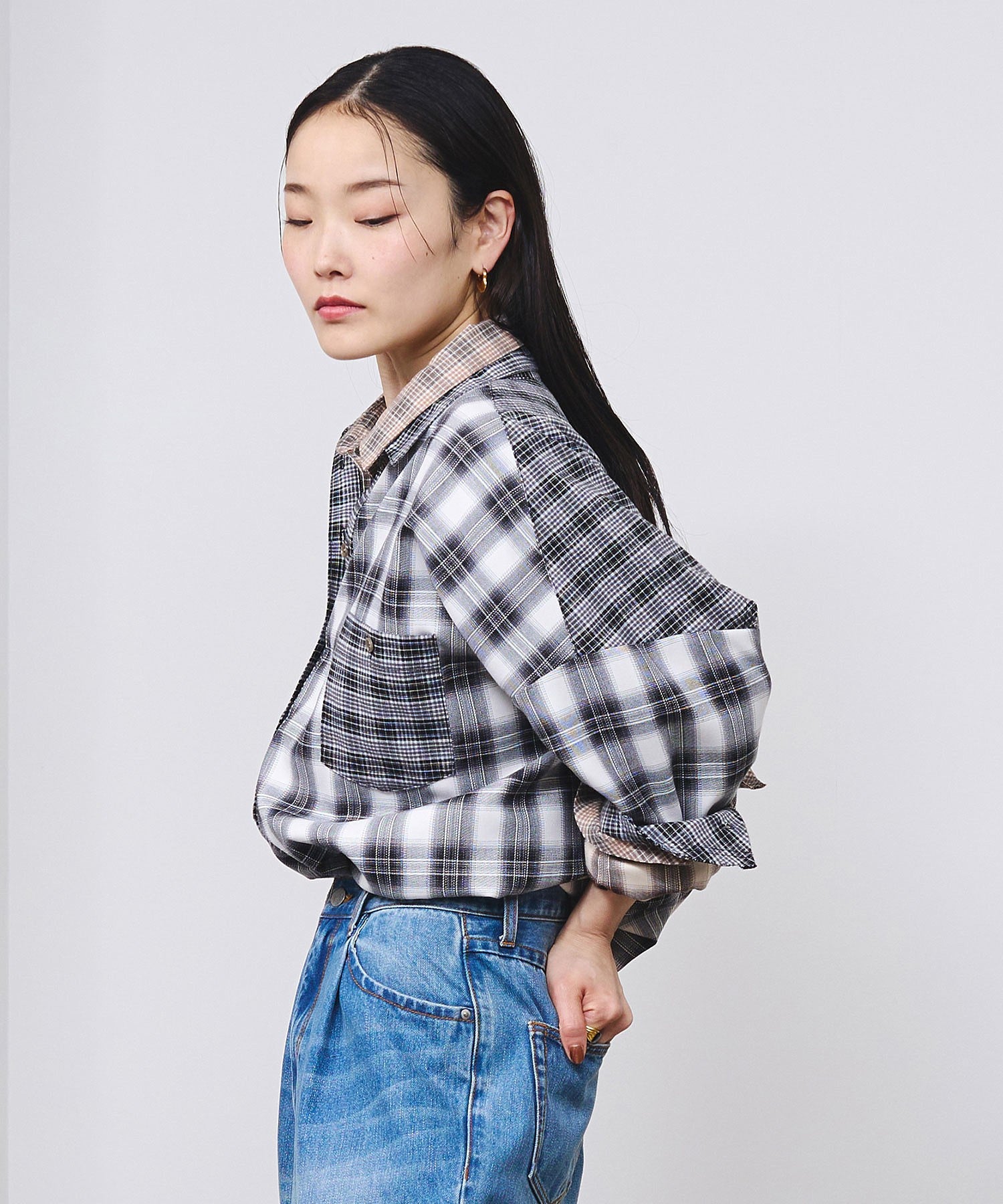 model:166cm 着用サイズ:ONE SIZE