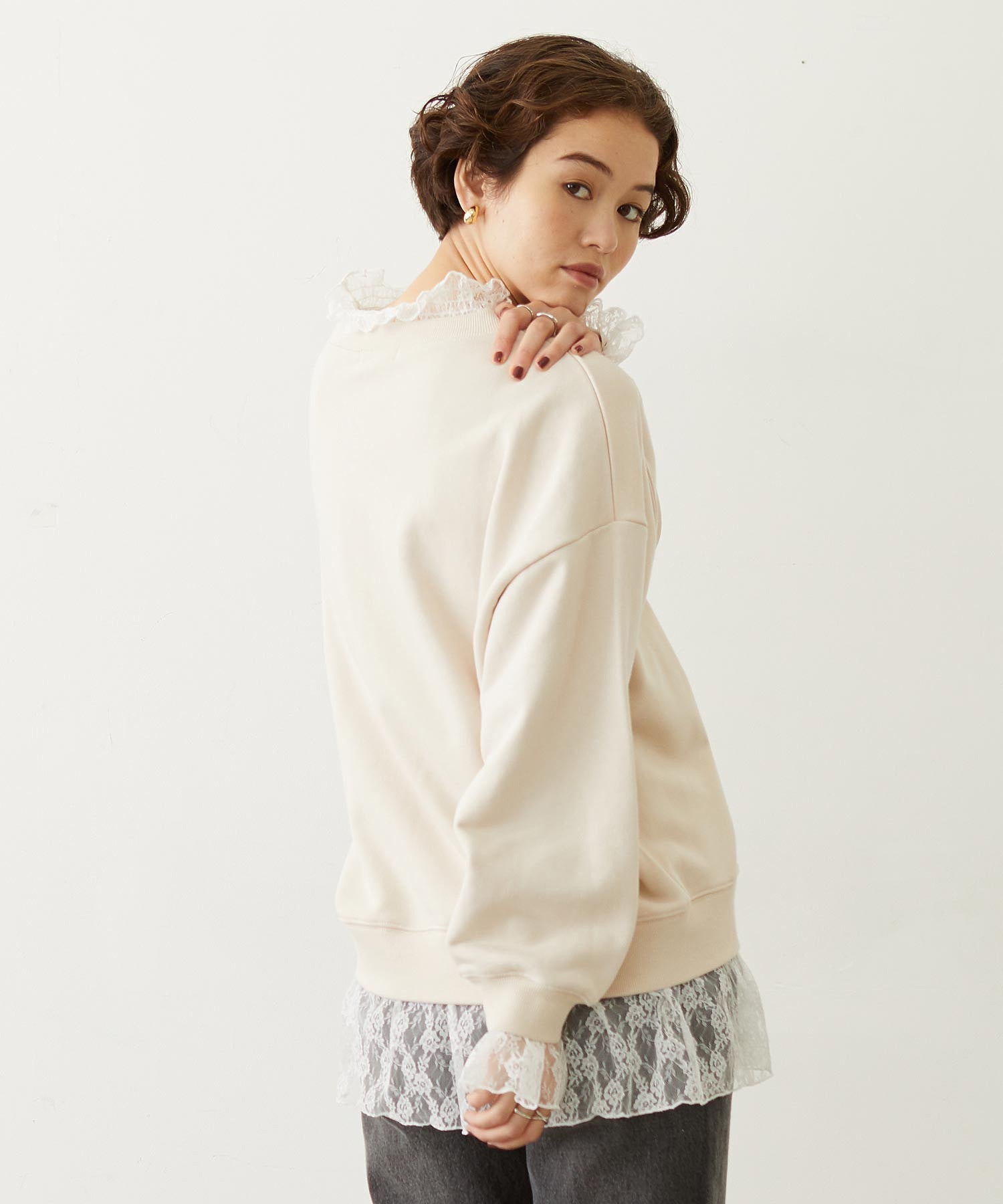 LAYERED LACE TOP