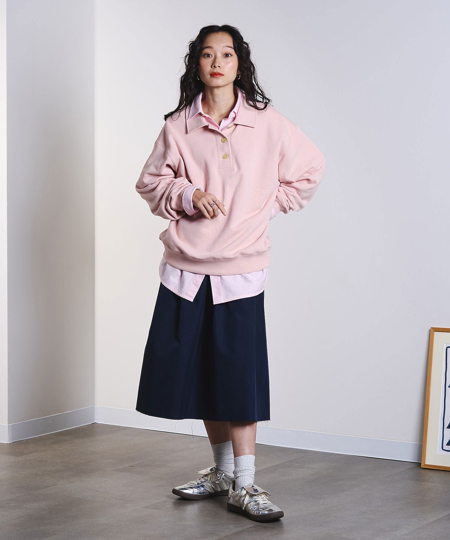 model:161cm 着用サイズ:ONE SIZE