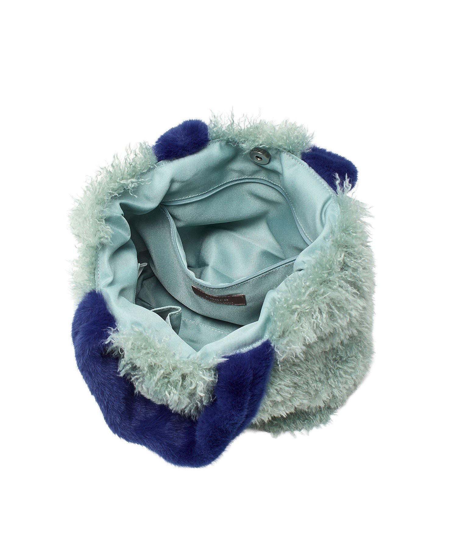 COOCO/BICOLOR ECO FUR BAG