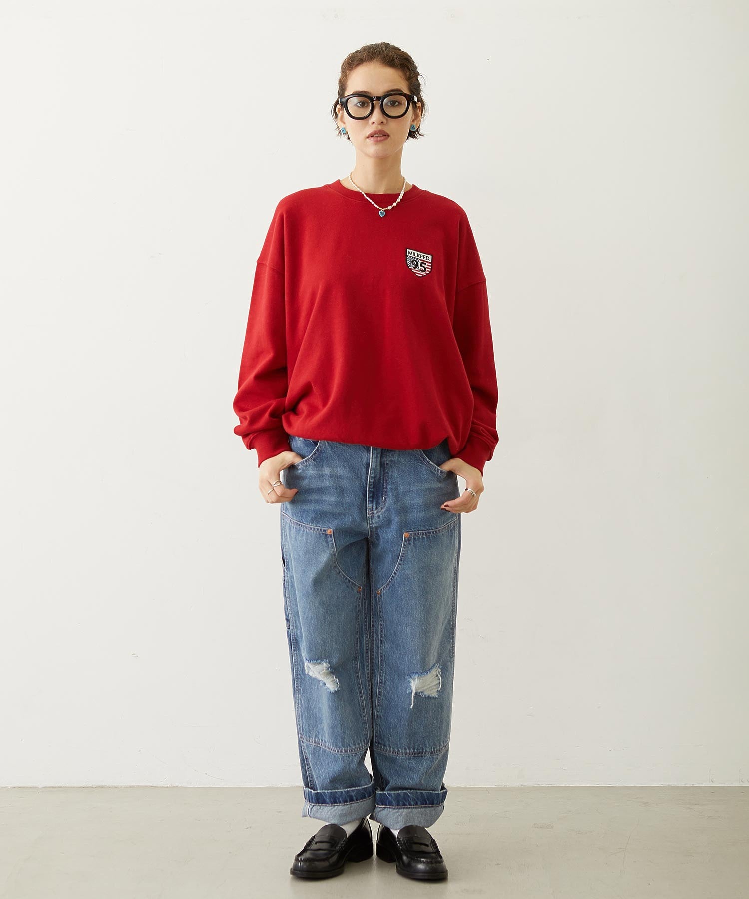 AMERICAN FLAG SWEAT TOP