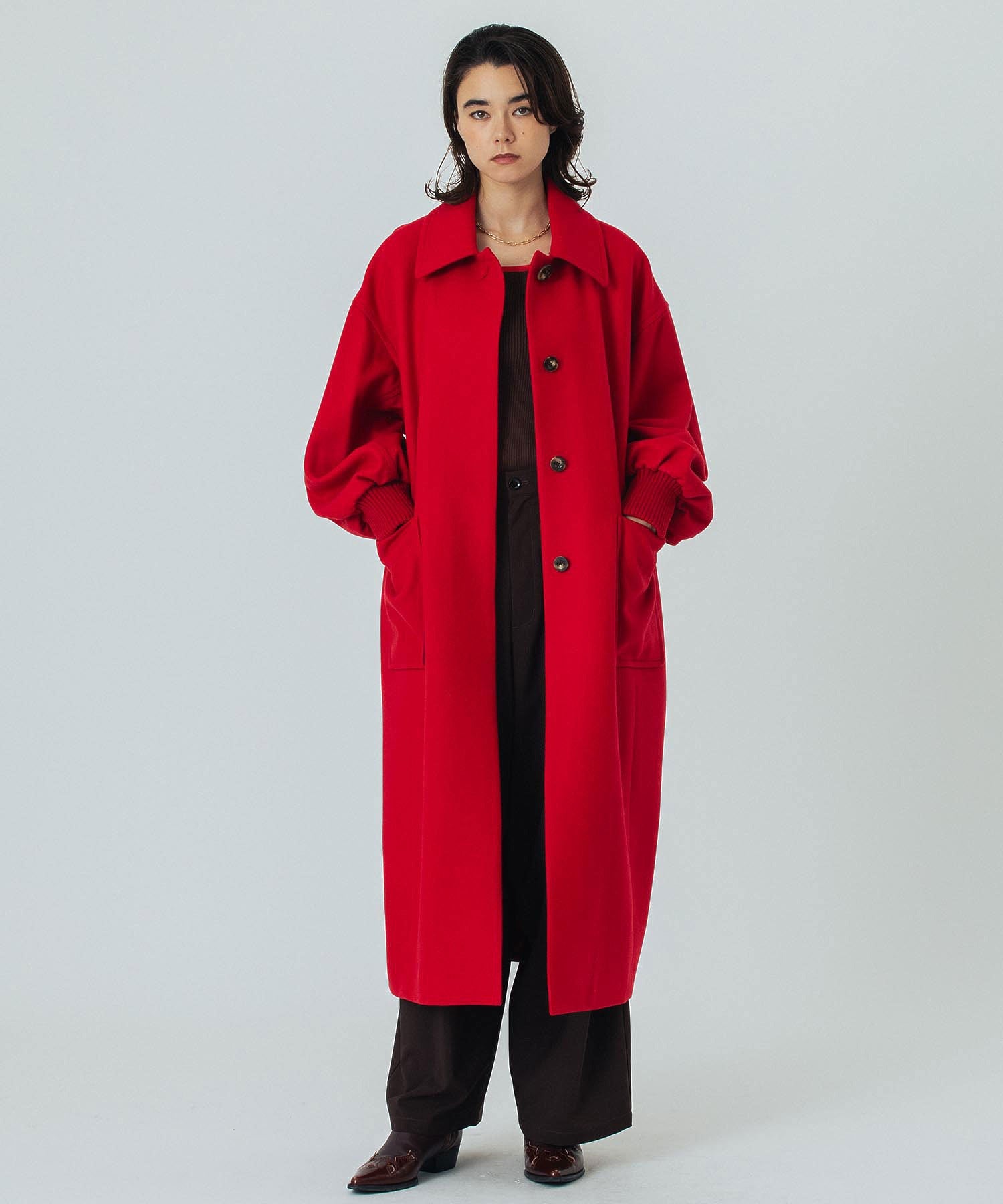 model:172cm 着用サイズ:M