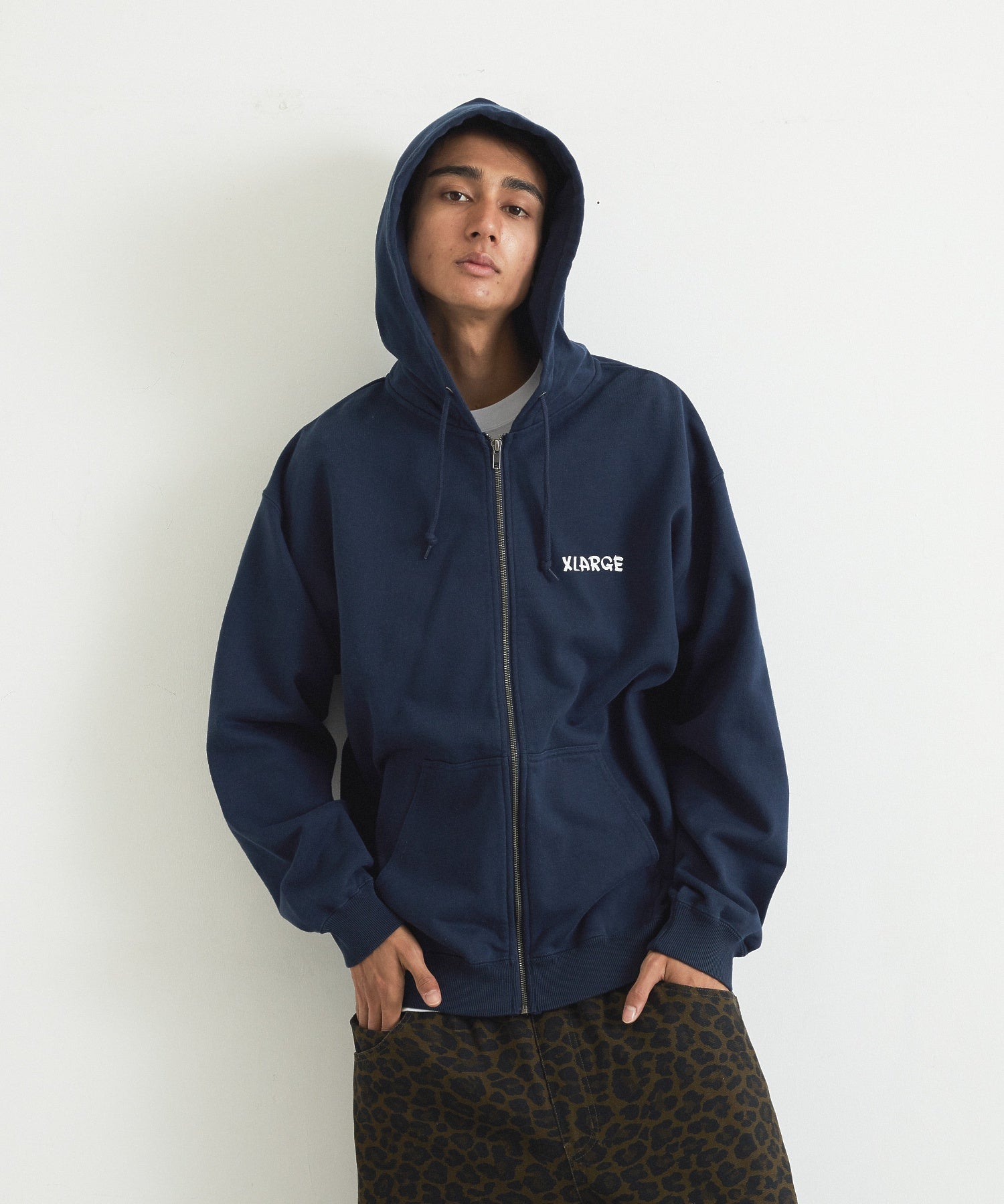 DRAWING OG ZIP HOODED SWEATSHIRT